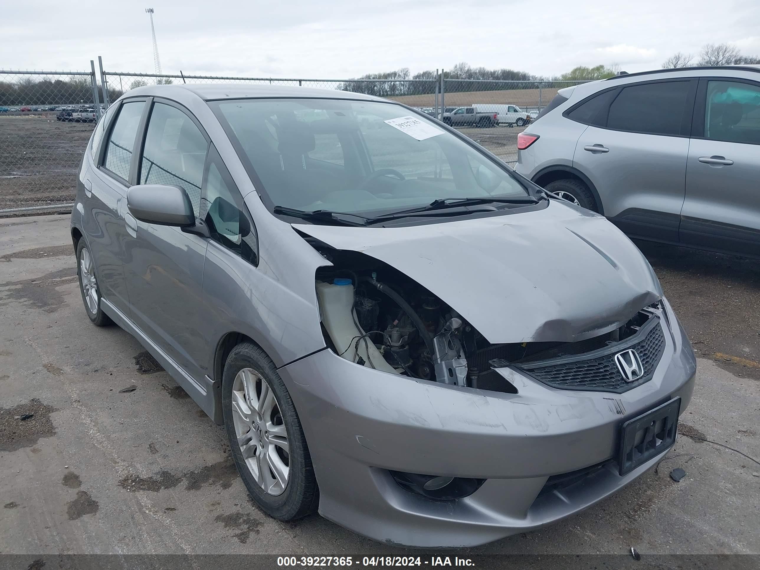 HONDA FIT 2009 jhmge88409s010338