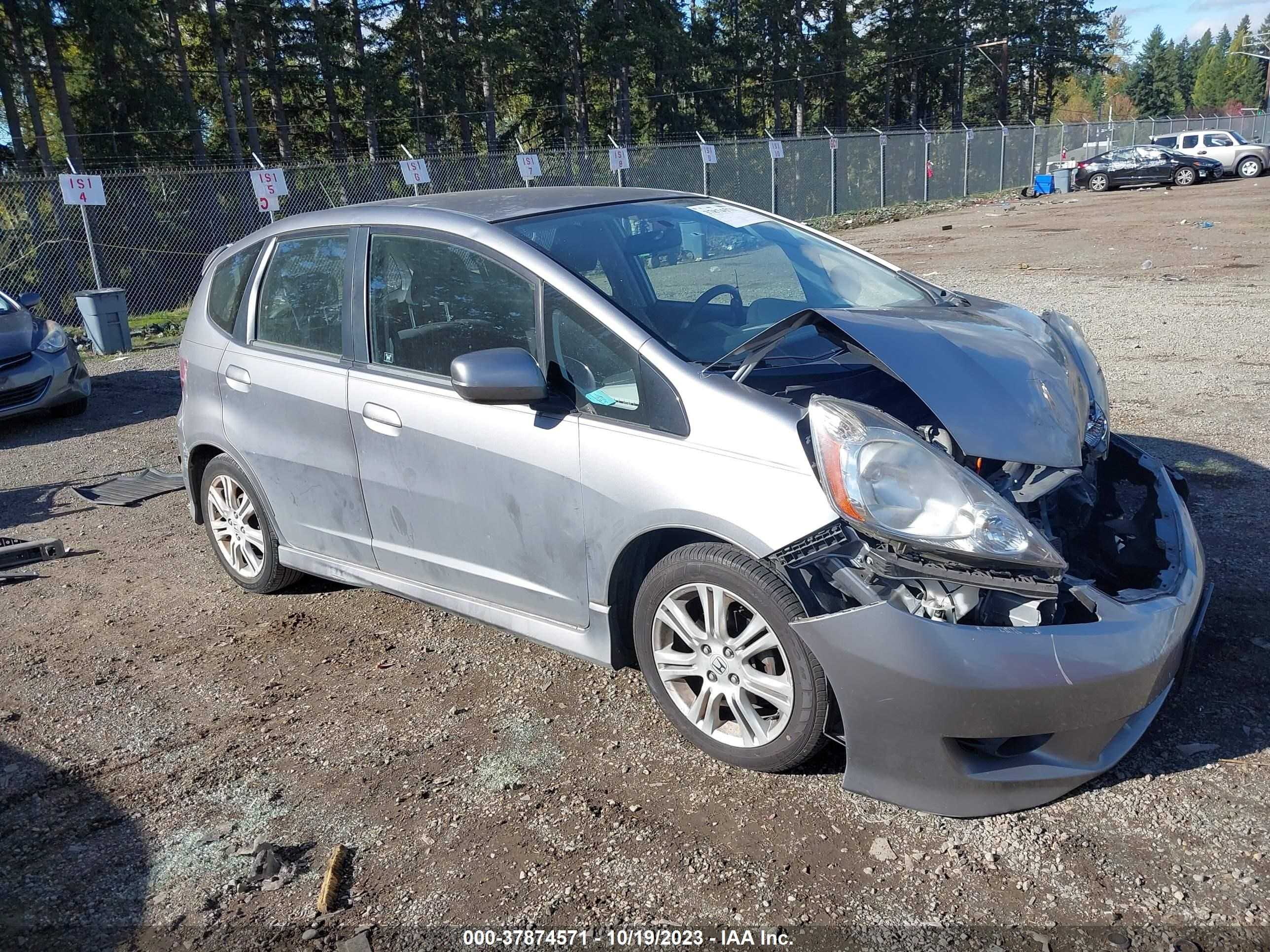 HONDA FIT 2009 jhmge88409s010503