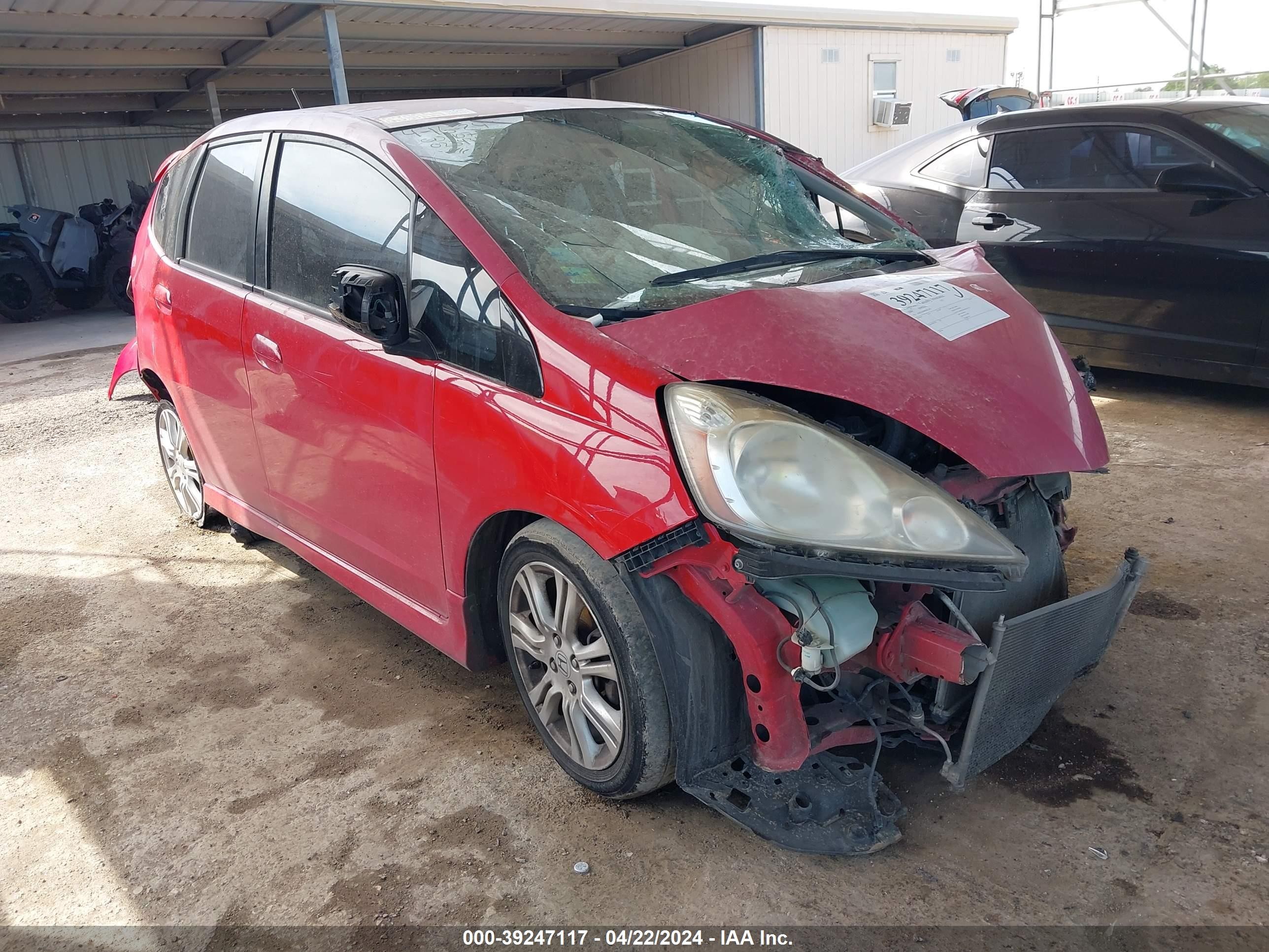 HONDA FIT 2009 jhmge88409s023431