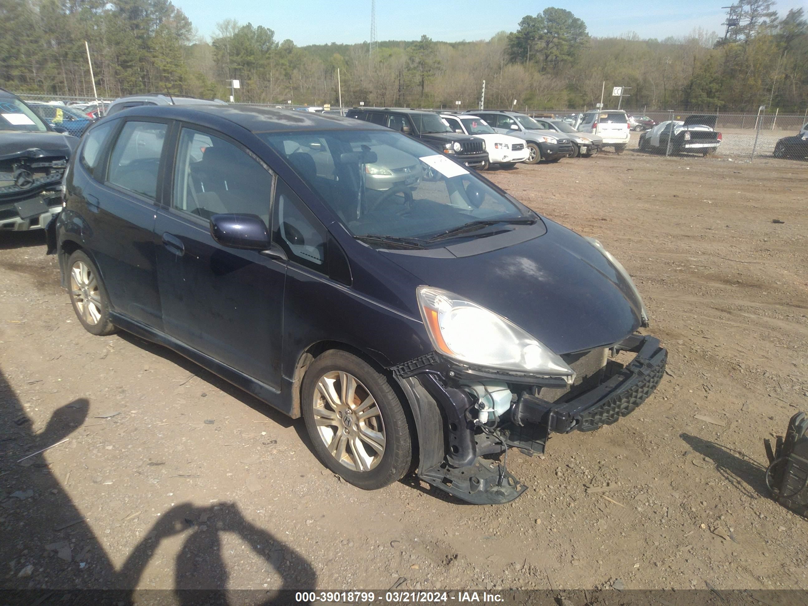 HONDA FIT 2009 jhmge88409s029990