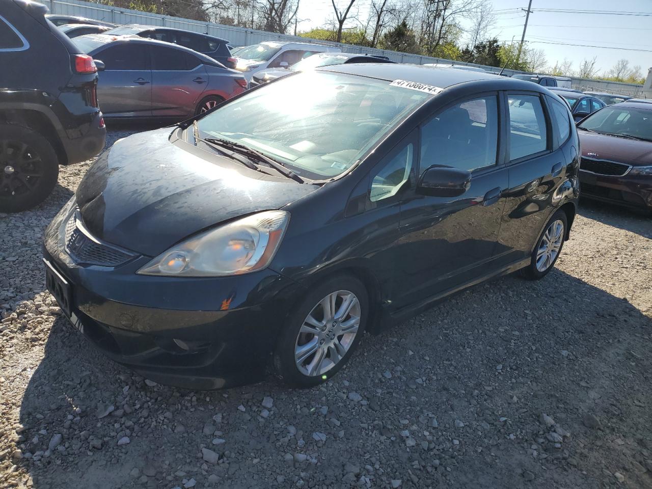 HONDA FIT 2009 jhmge88409s060835