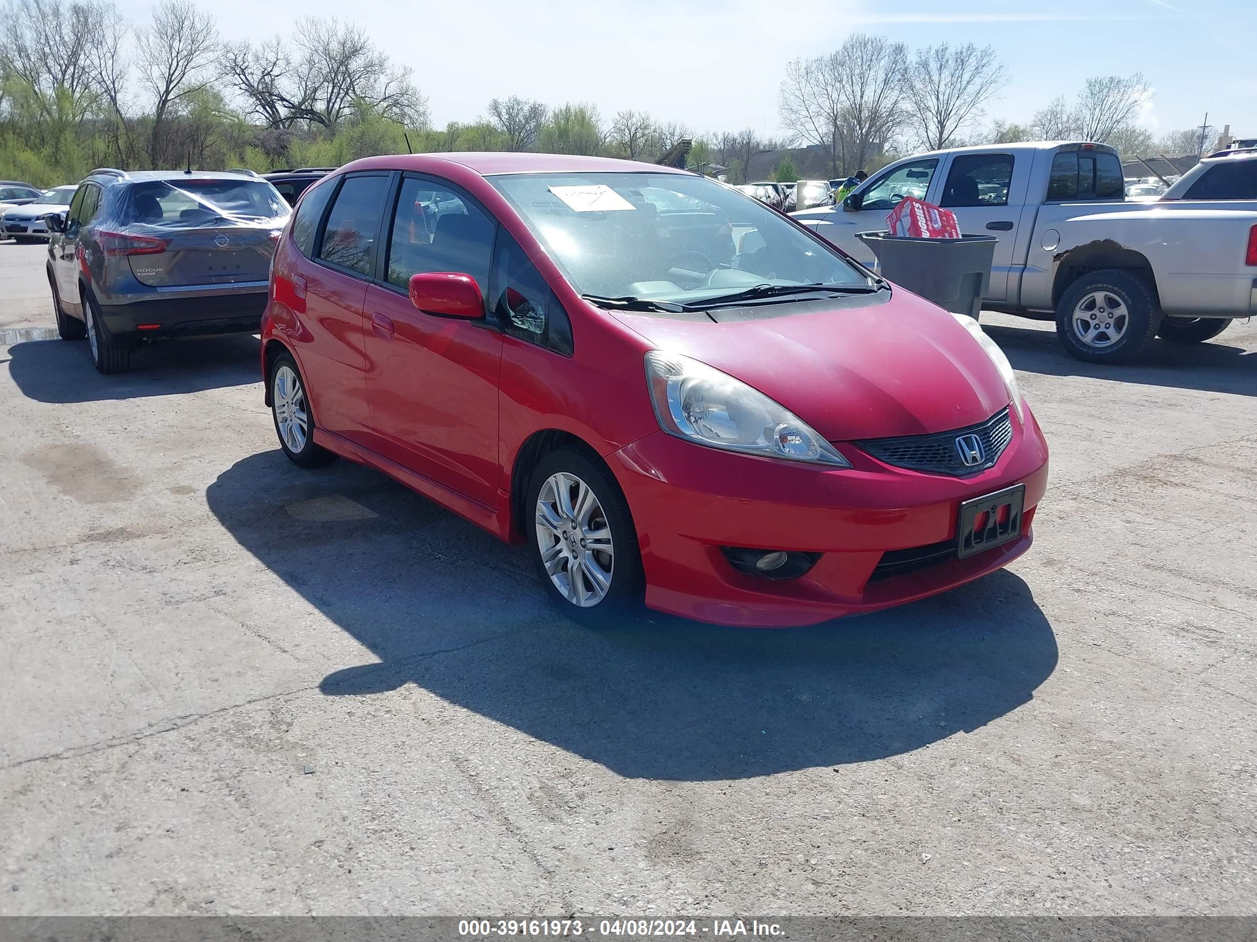 HONDA FIT 2009 jhmge88419c000671