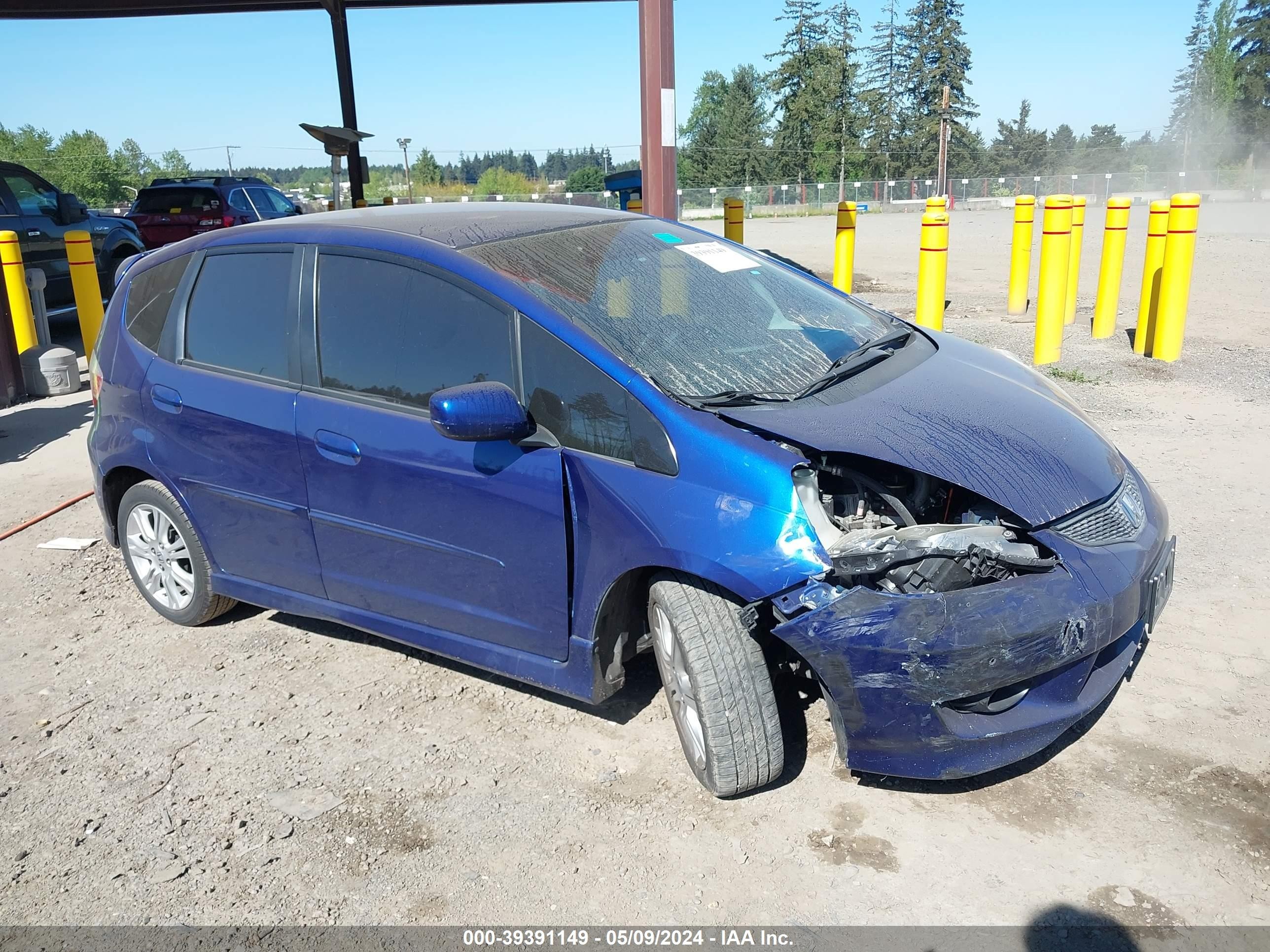 HONDA FIT 2009 jhmge88419s049018