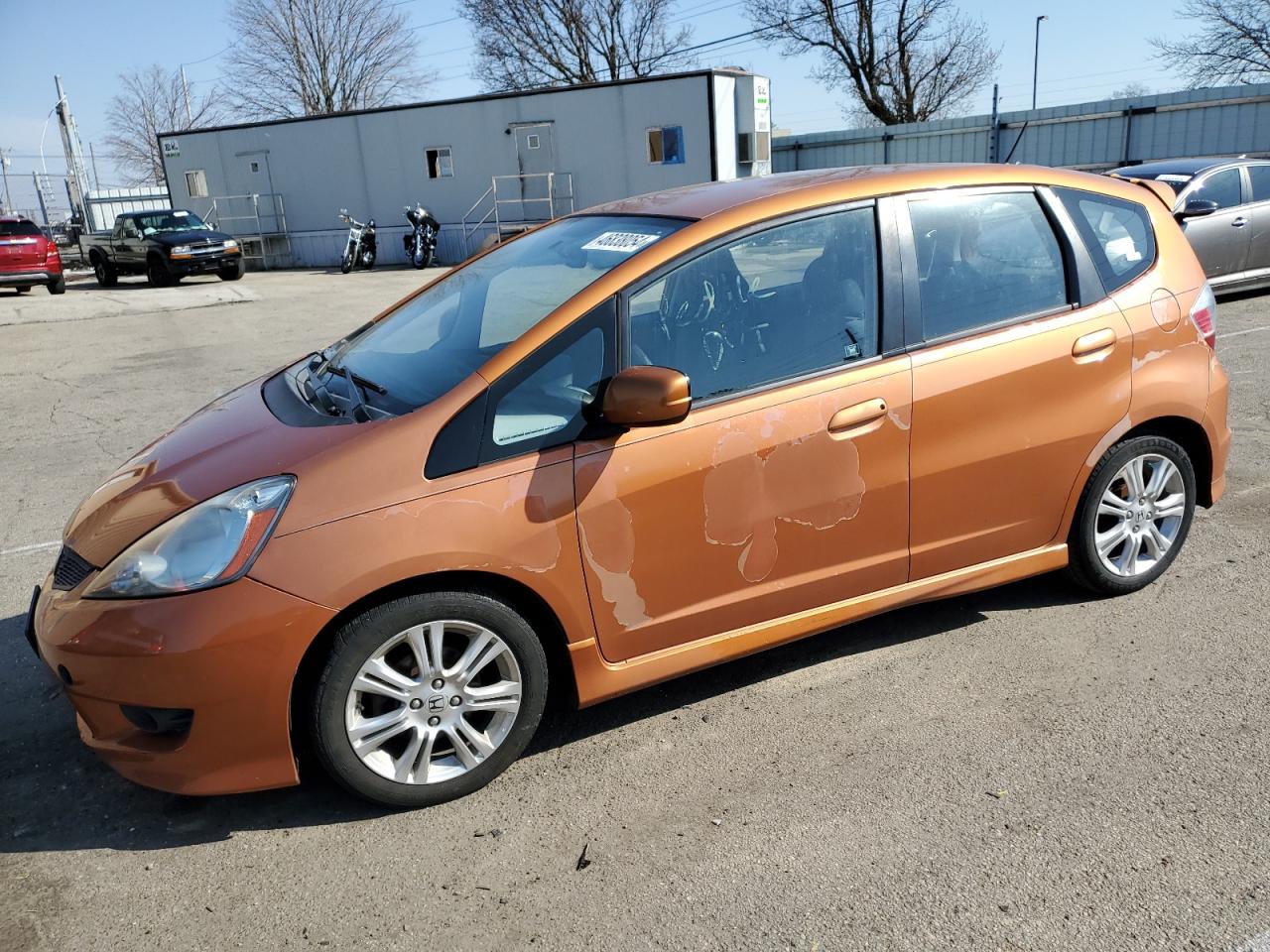 HONDA FIT 2009 jhmge88419s059628