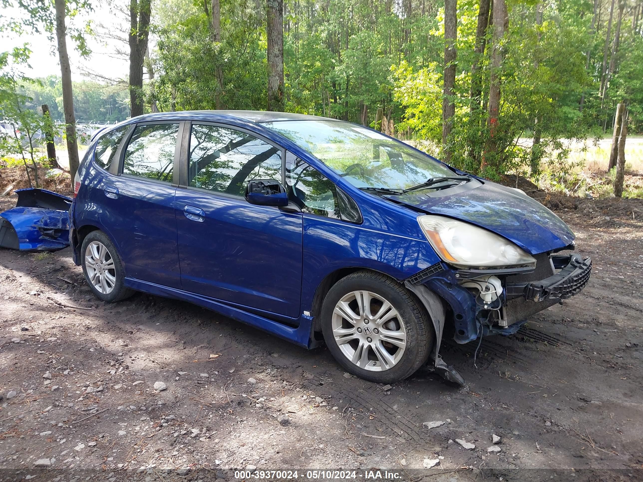 HONDA FIT 2009 jhmge88419s062223