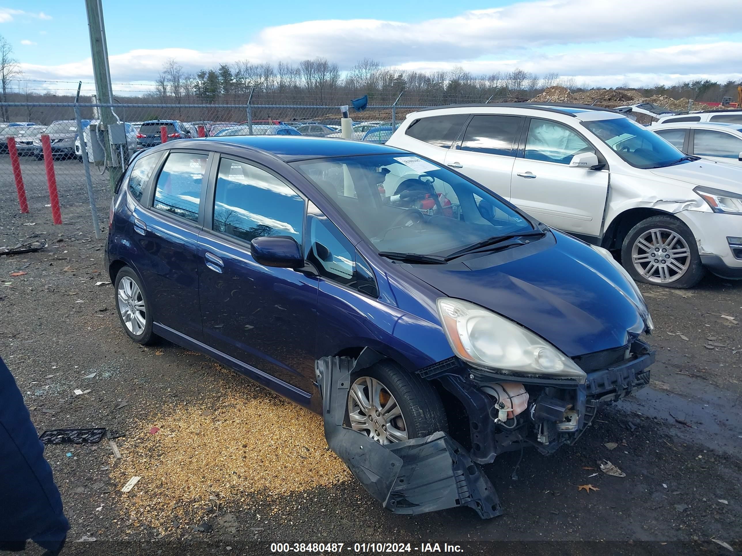 HONDA FIT 2009 jhmge88429s012690