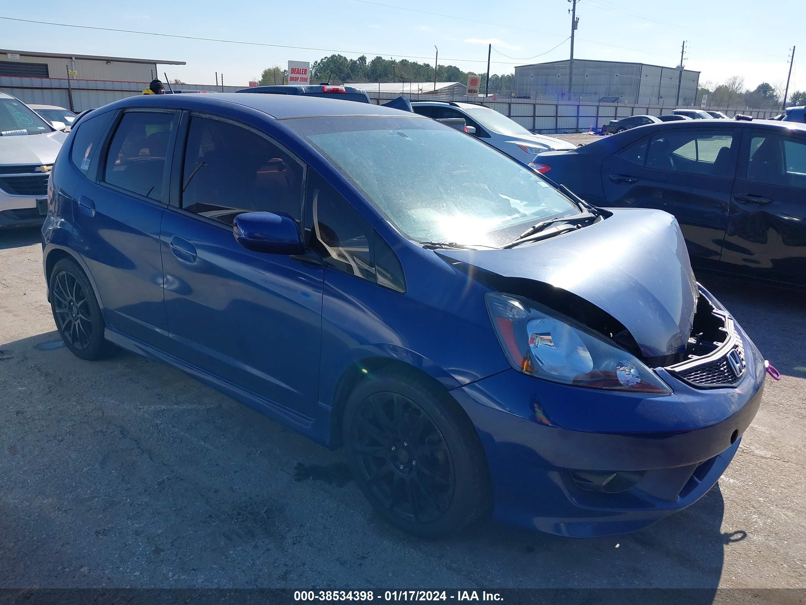 HONDA FIT 2009 jhmge88429s049013