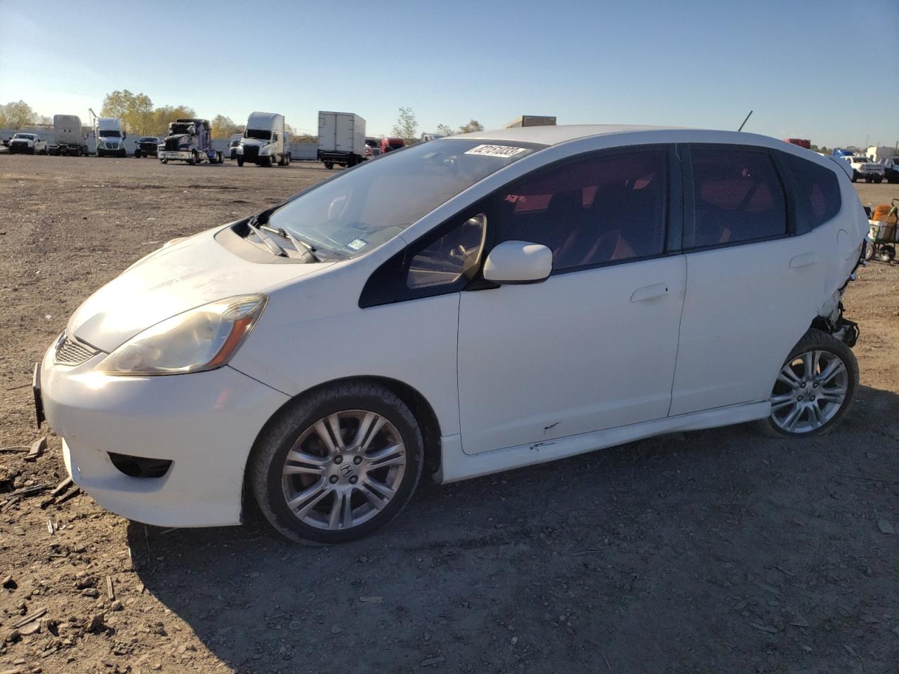 HONDA FIT 2009 jhmge88429s060397