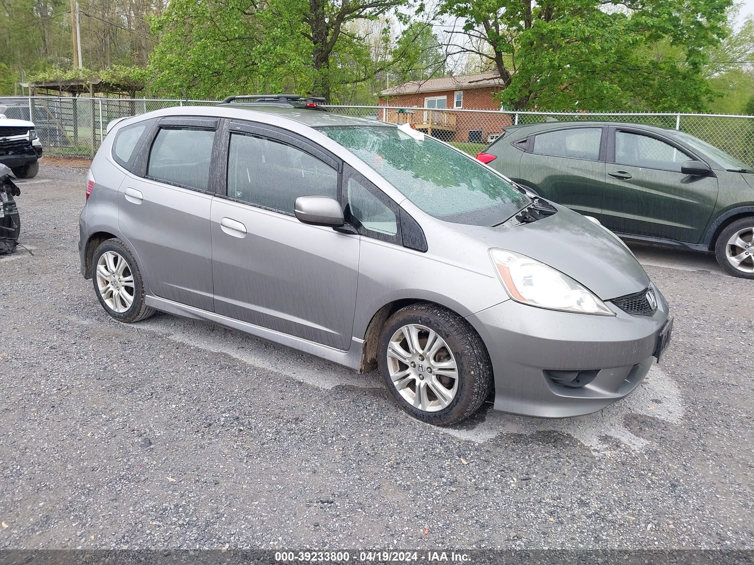 HONDA FIT 2009 jhmge88429s072887