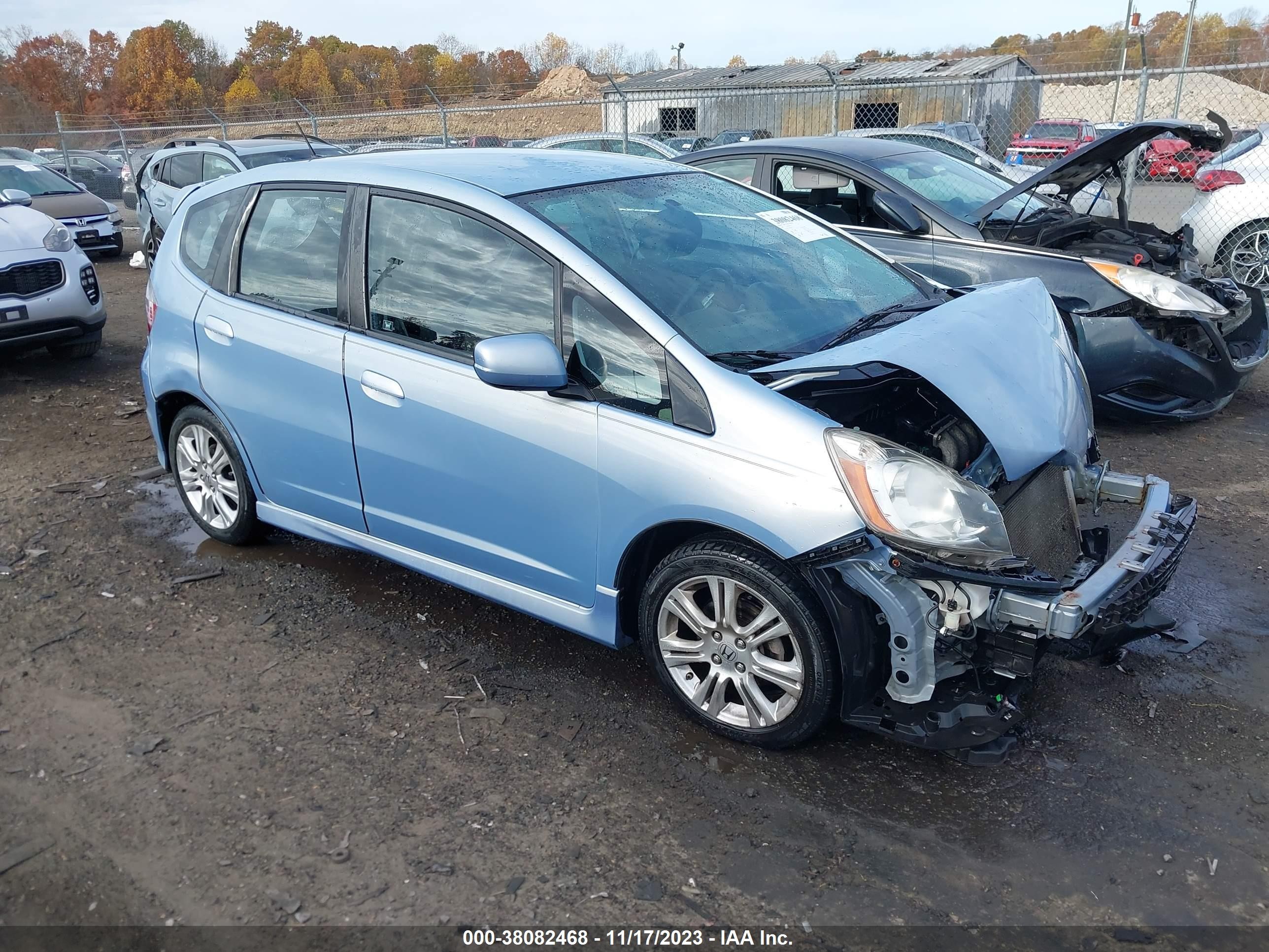 HONDA FIT 2009 jhmge88439c001711