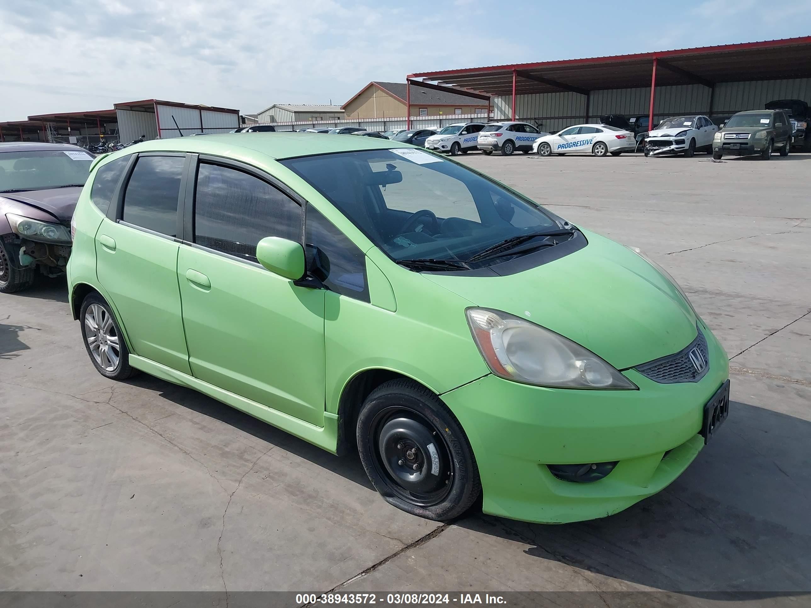 HONDA FIT 2009 jhmge88439s002444