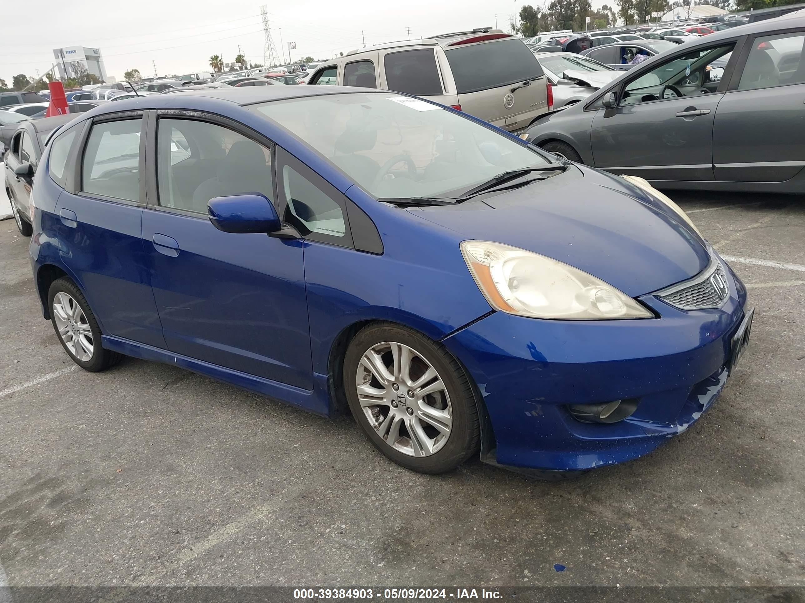 HONDA FIT 2009 jhmge88439s005215