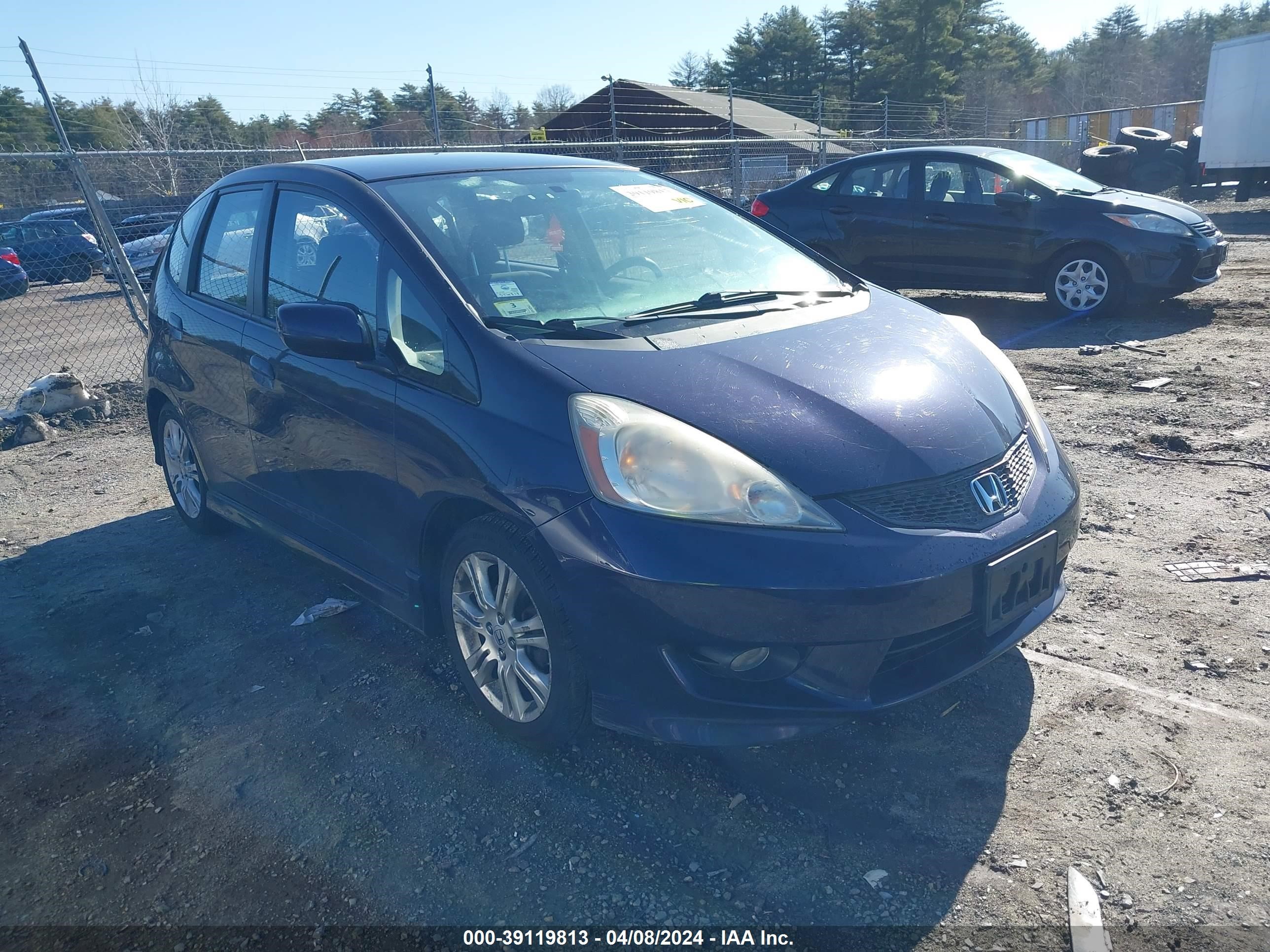 HONDA FIT 2009 jhmge88439s035900