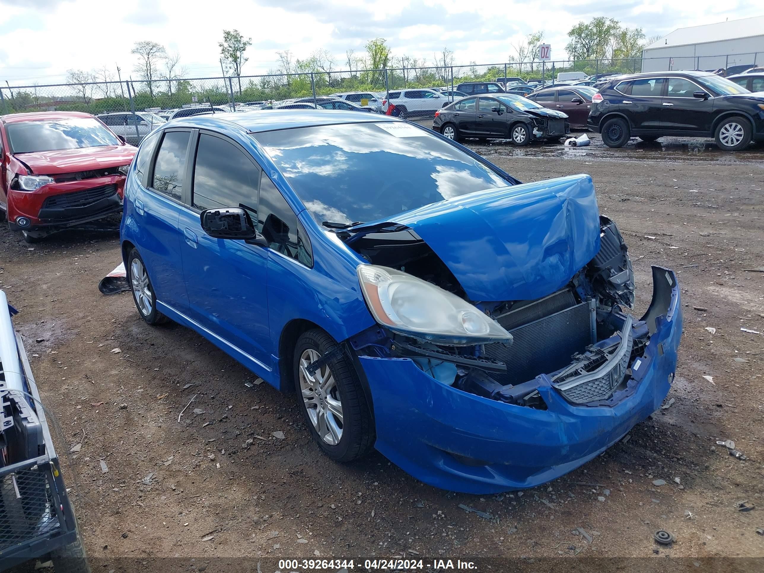 HONDA FIT 2009 jhmge88439s060165