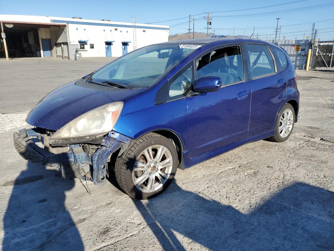 HONDA FIT 2009 jhmge88439s064197