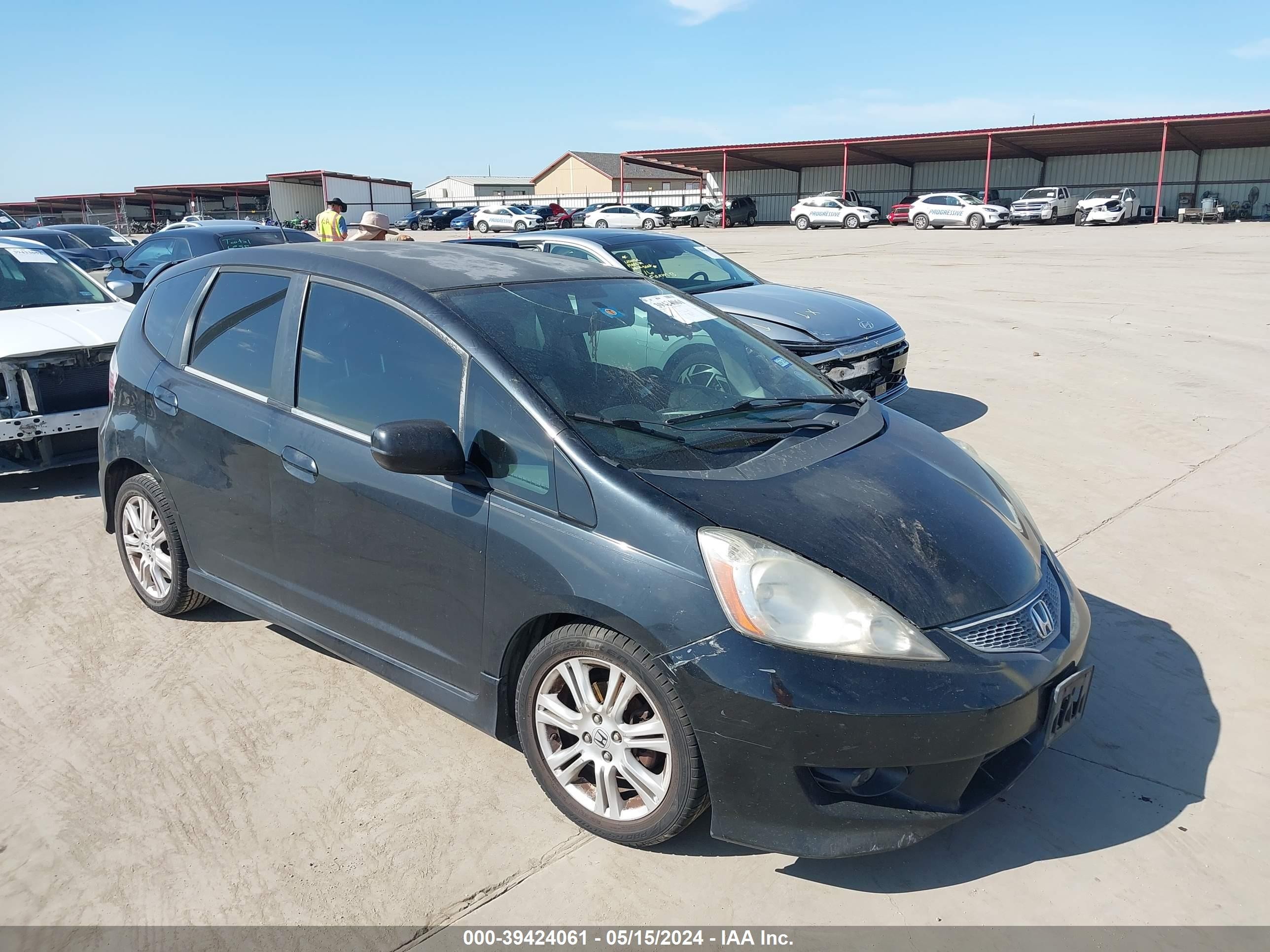 HONDA FIT 2009 jhmge88439s068881