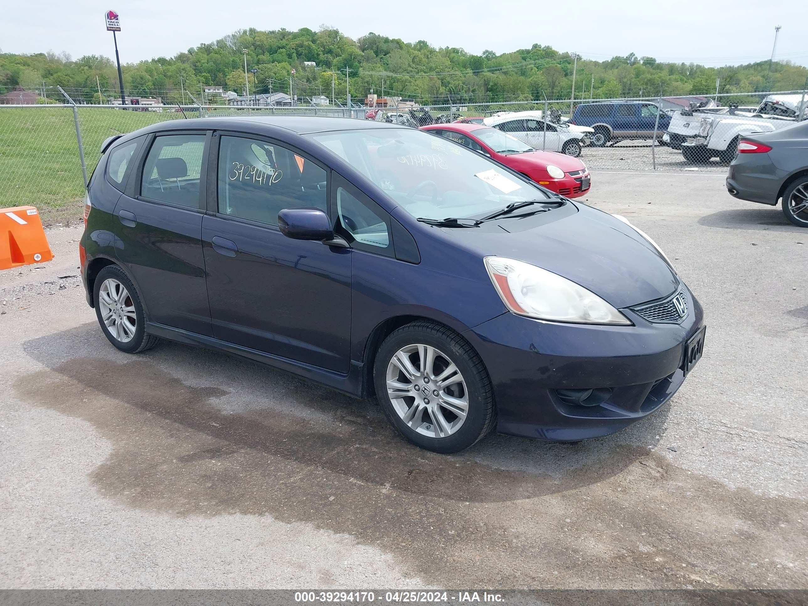 HONDA FIT 2009 jhmge88439s069108