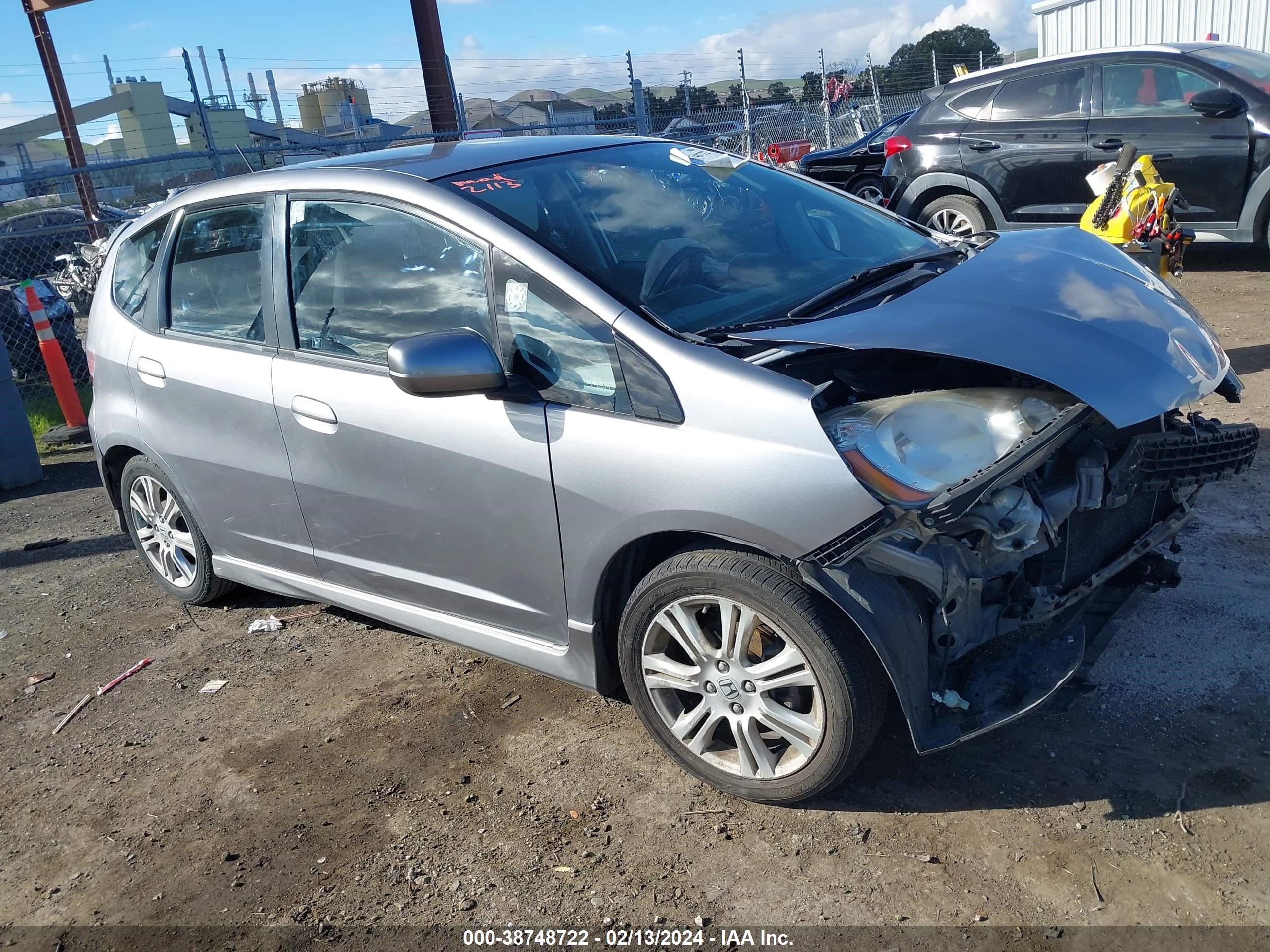 HONDA FIT 2009 jhmge88449c002429