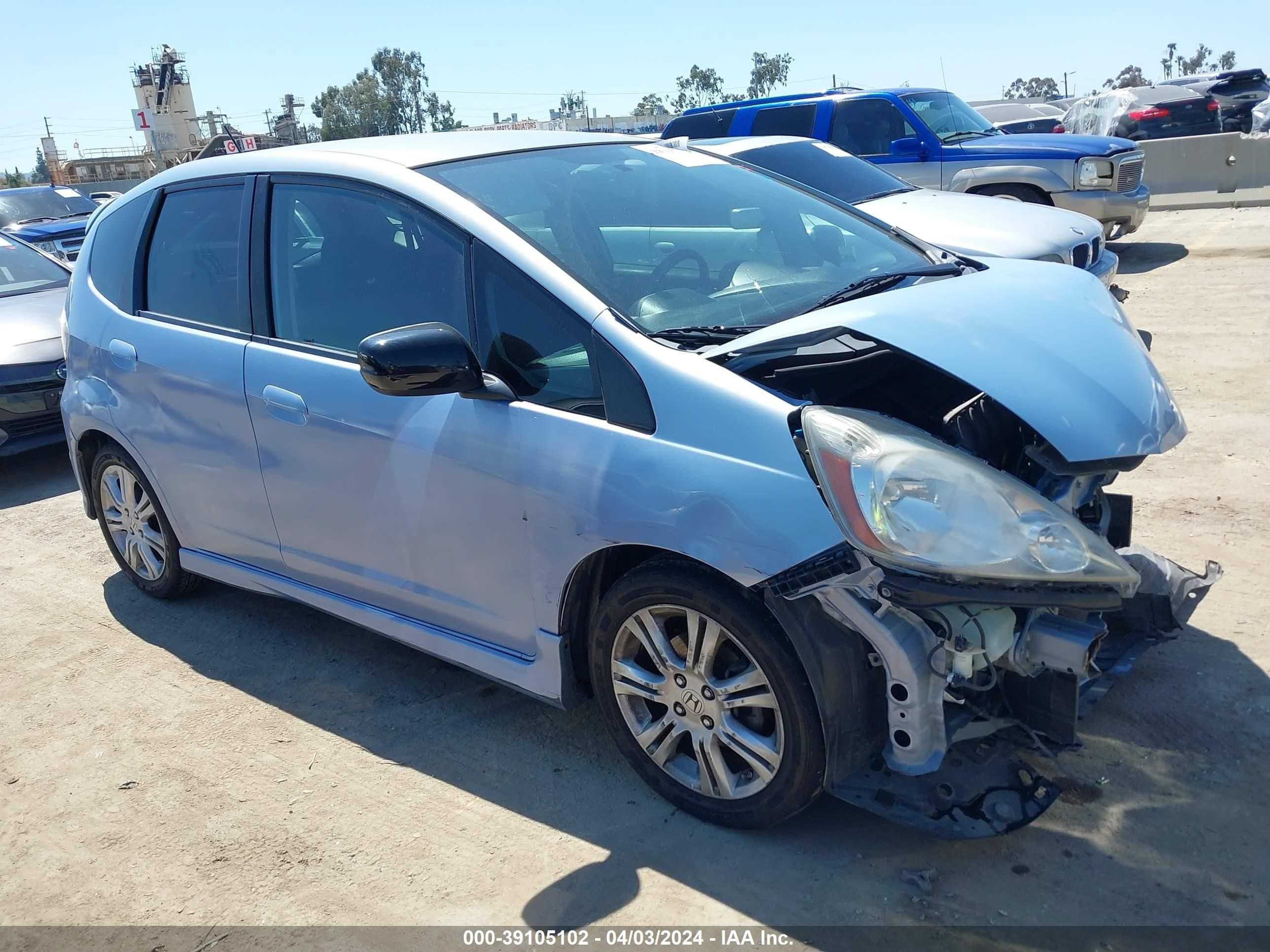 HONDA FIT 2009 jhmge88449s031113