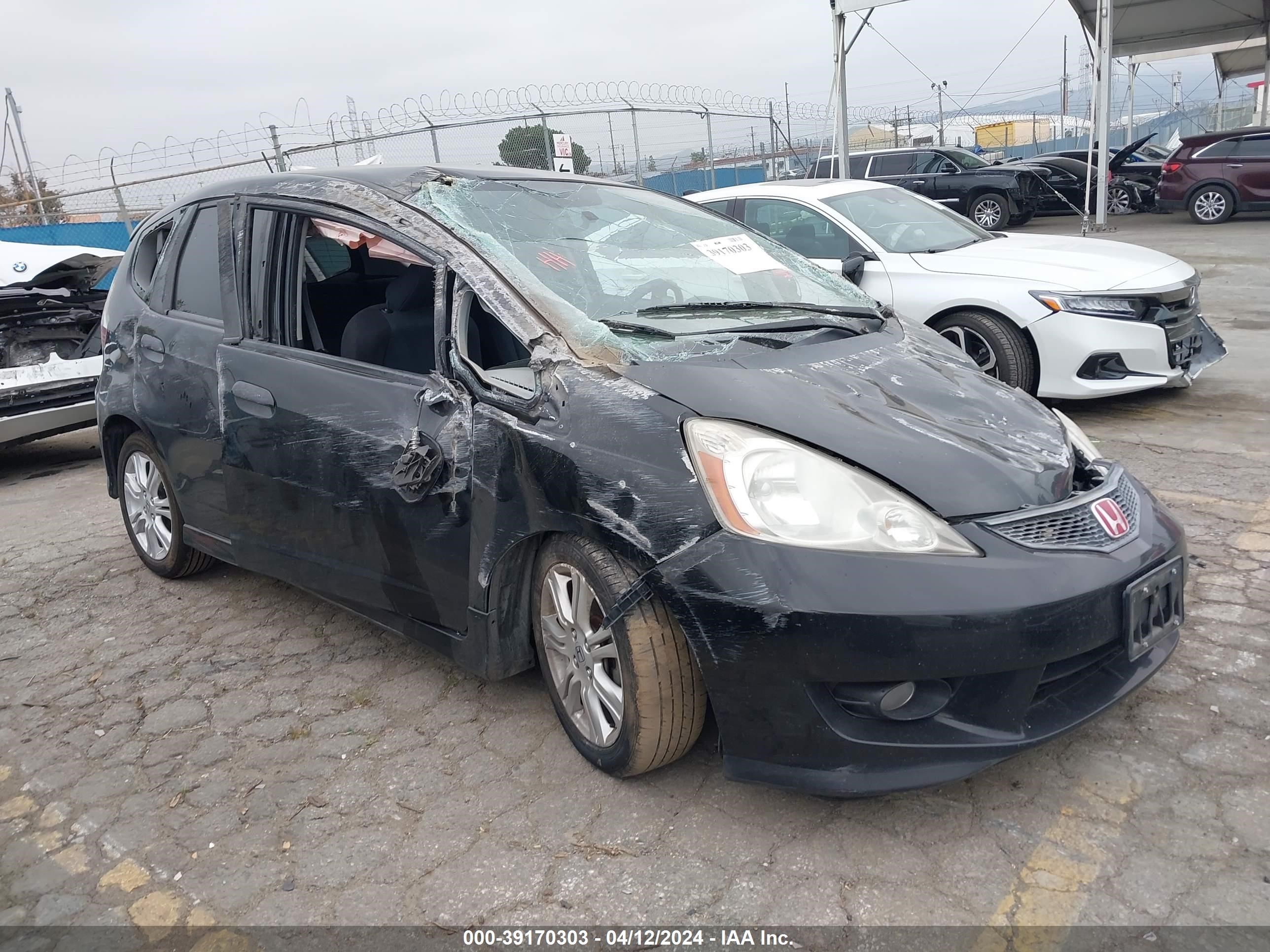 HONDA FIT 2009 jhmge88449s050020