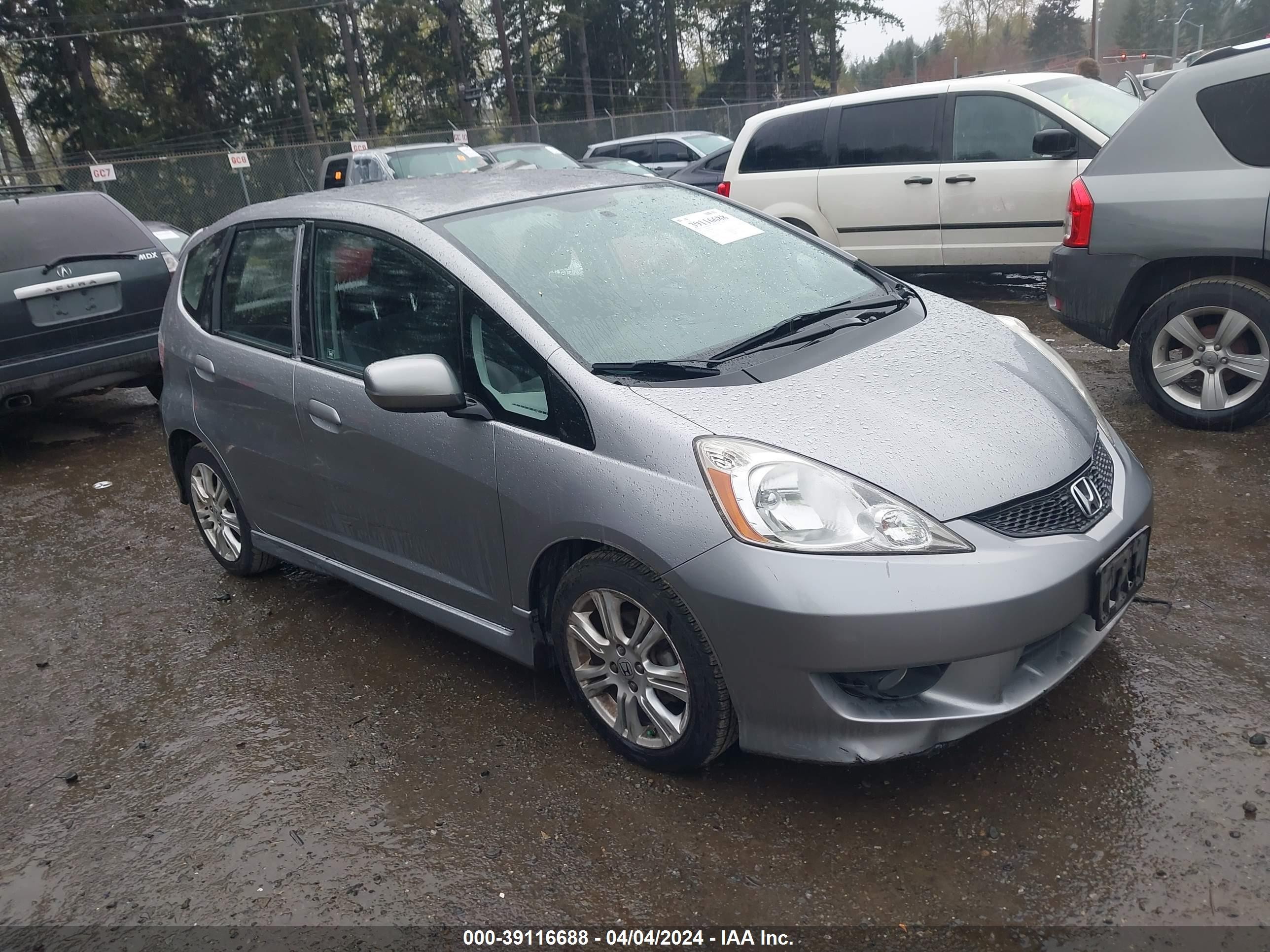 HONDA FIT 2009 jhmge88449s060899