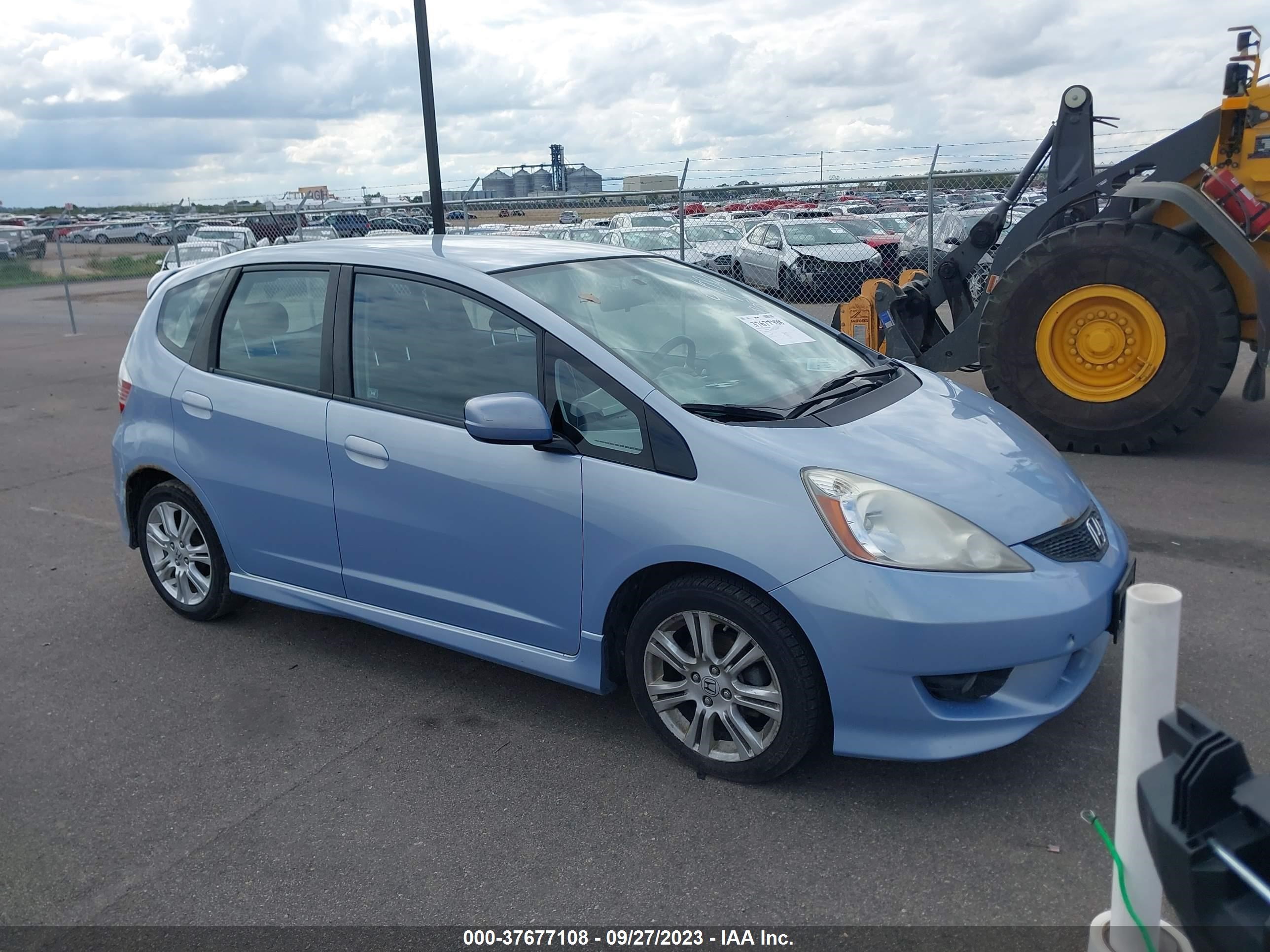 HONDA FIT 2009 jhmge88459s044551