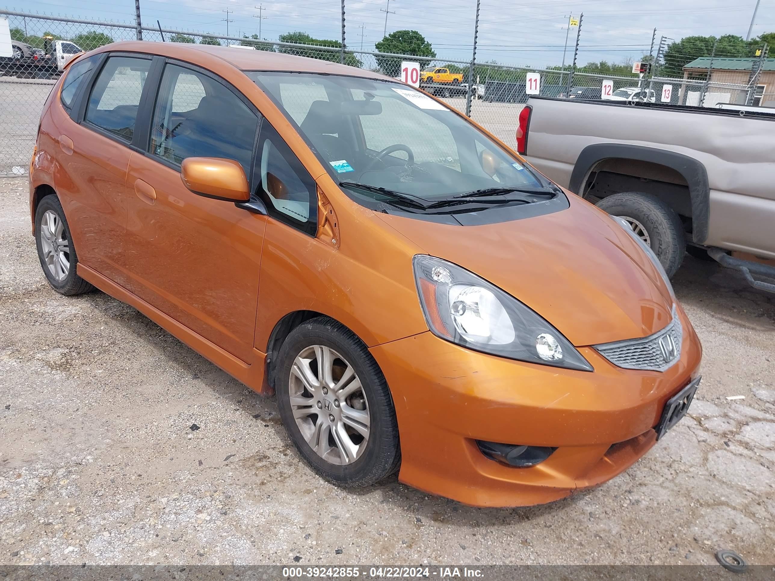 HONDA FIT 2009 jhmge88459s063794