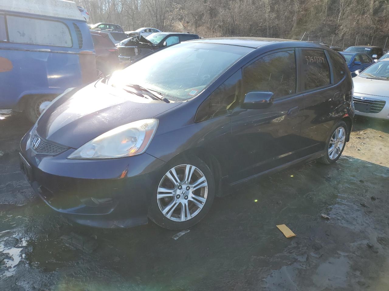 HONDA FIT 2009 jhmge88459s074567