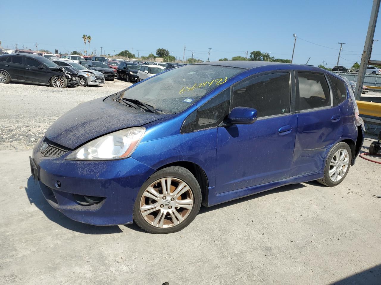 HONDA FIT 2009 jhmge88479s005136