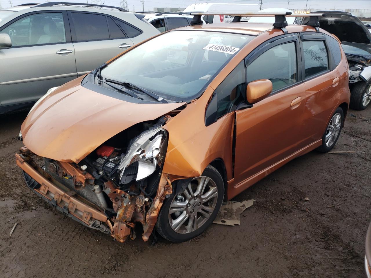 HONDA FIT 2009 jhmge88479s028349