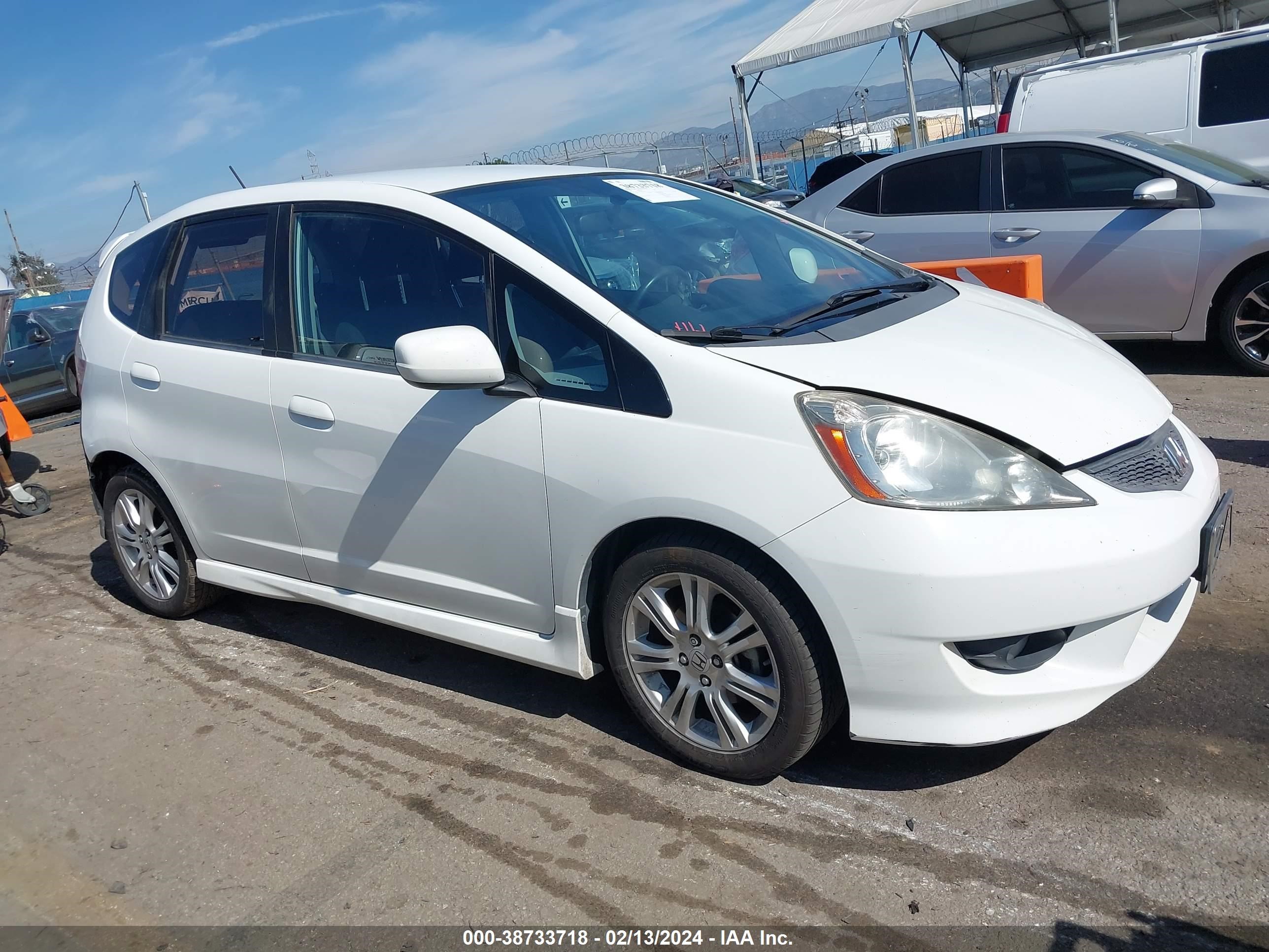 HONDA FIT 2009 jhmge88479s051596