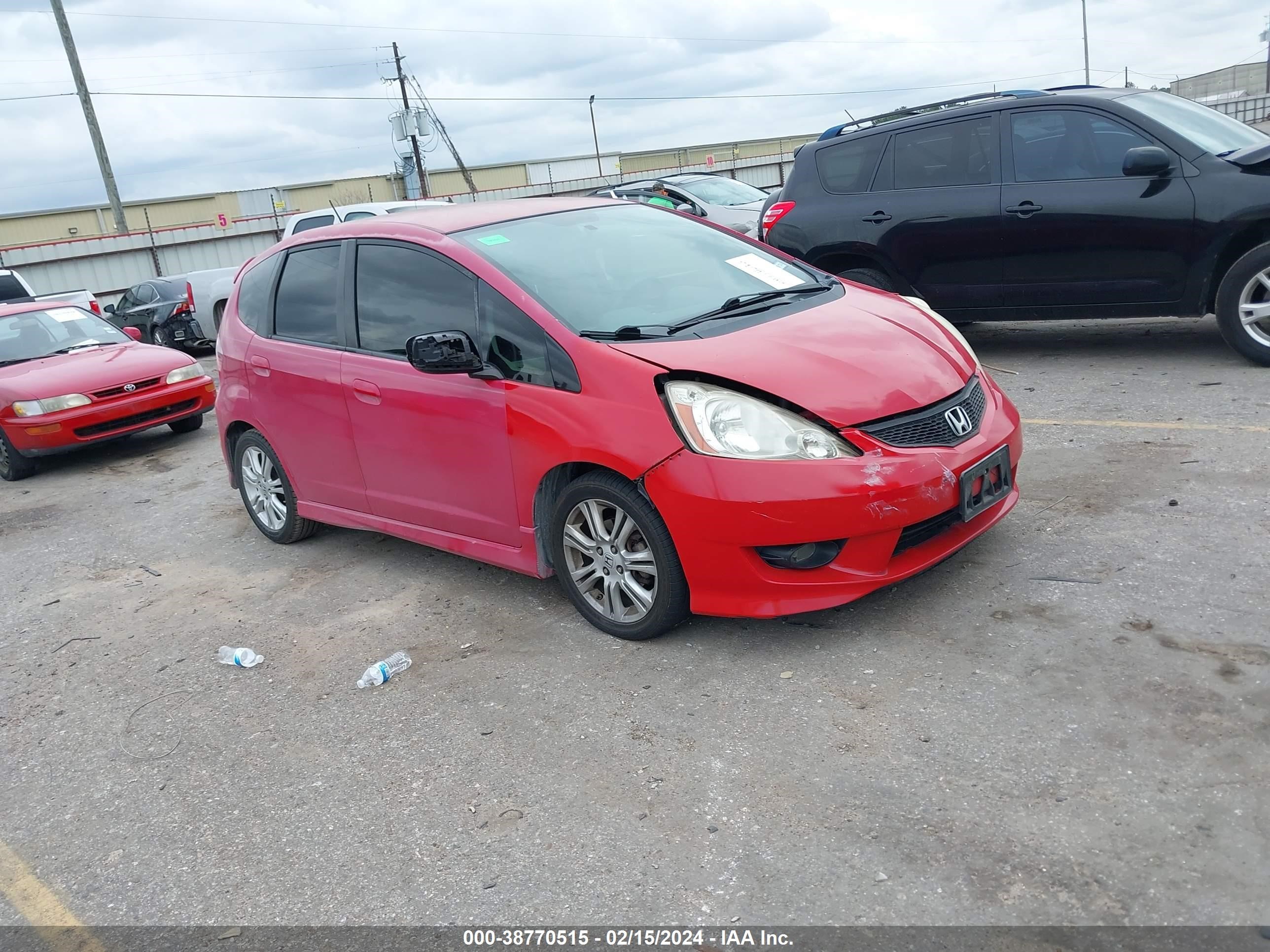 HONDA FIT 2009 jhmge88479s067992