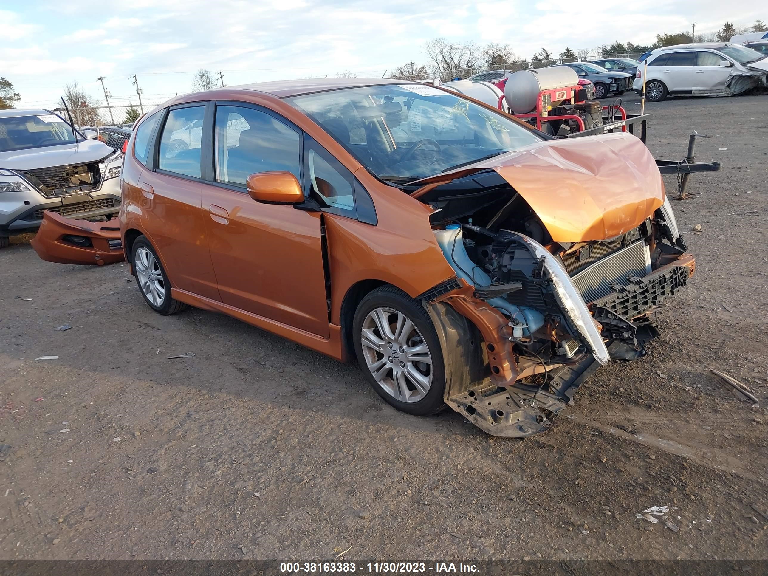 HONDA FIT 2009 jhmge88489s003668