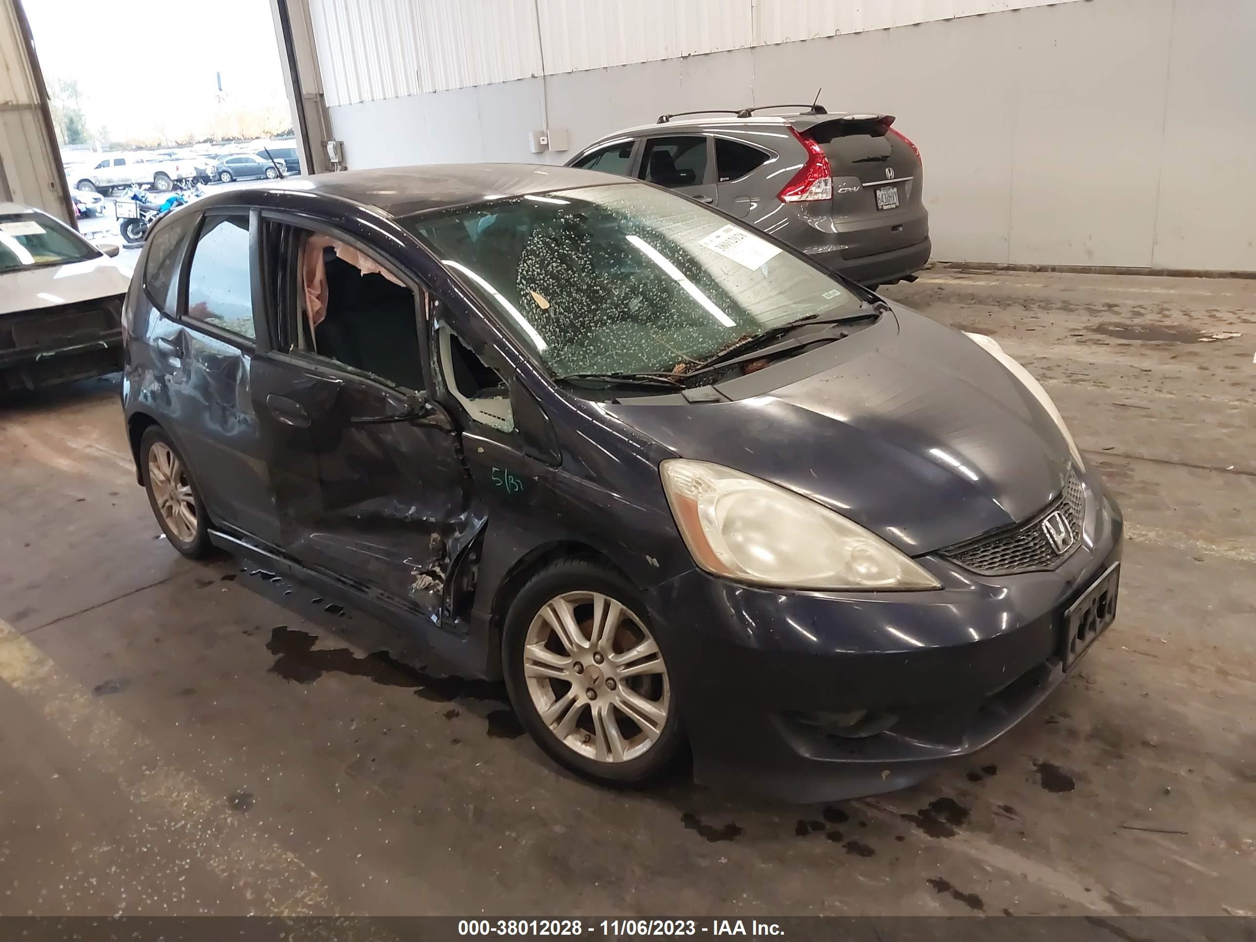 HONDA FIT 2009 jhmge88489s013102