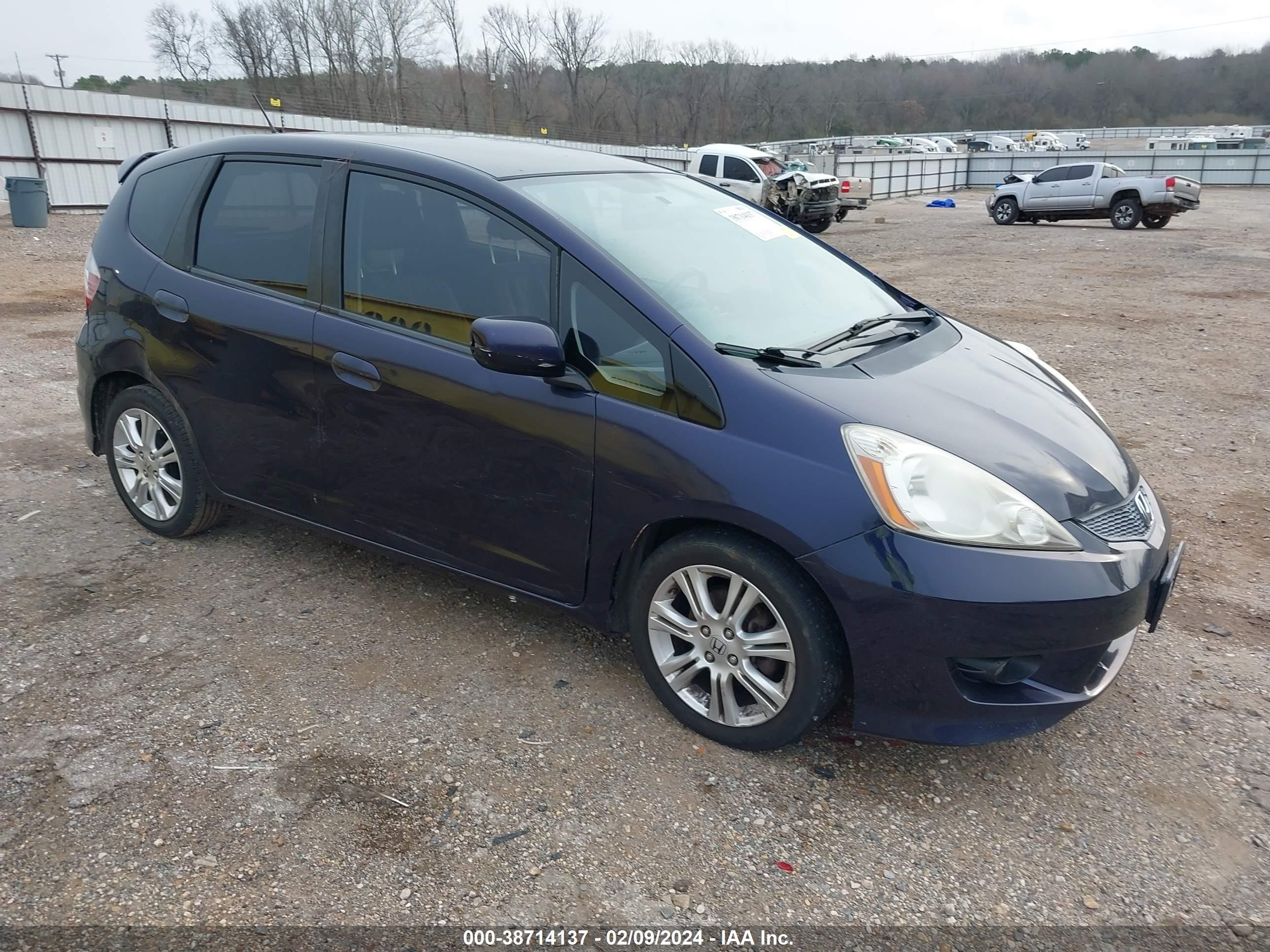 HONDA FIT 2009 jhmge88489s027985