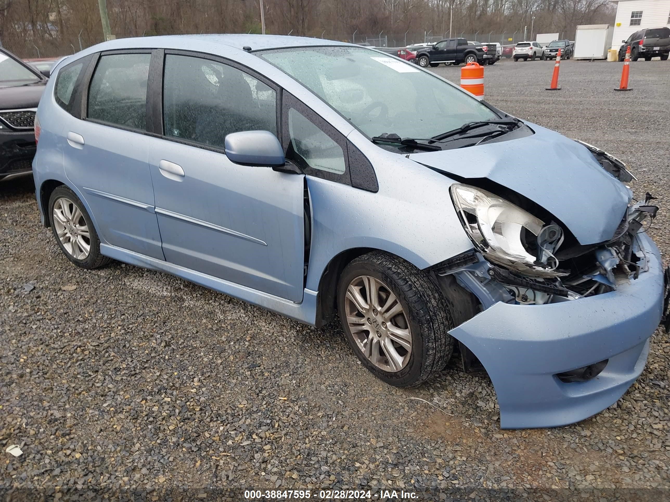 HONDA FIT 2009 jhmge88489s047380