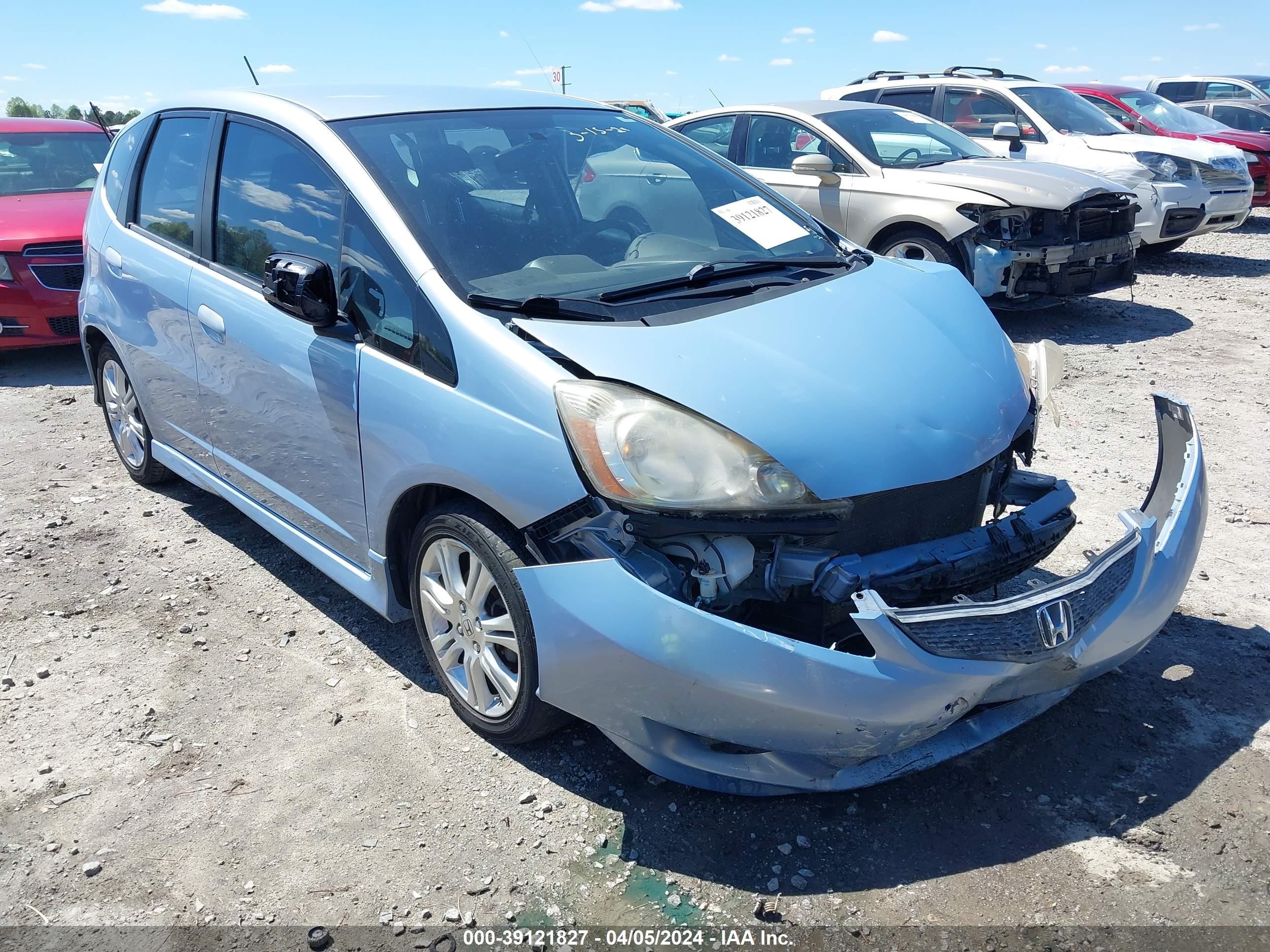 HONDA FIT 2009 jhmge88499s044553