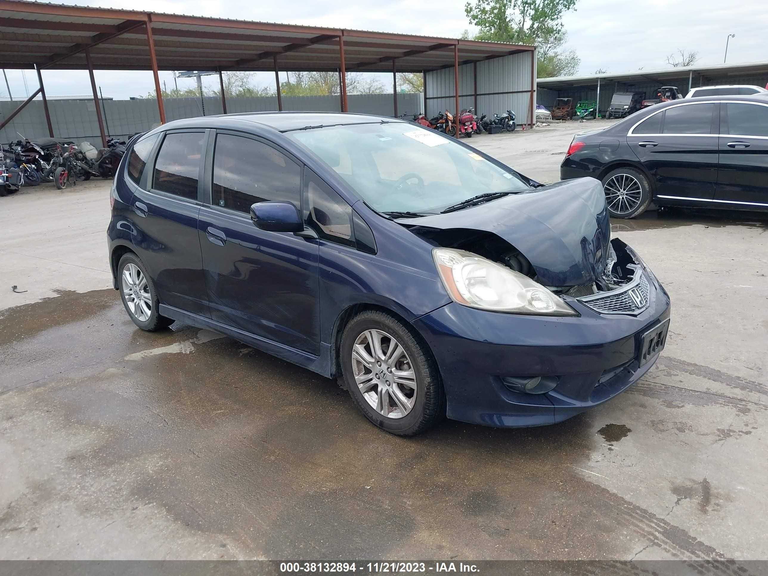 HONDA FIT 2009 jhmge88499s075477