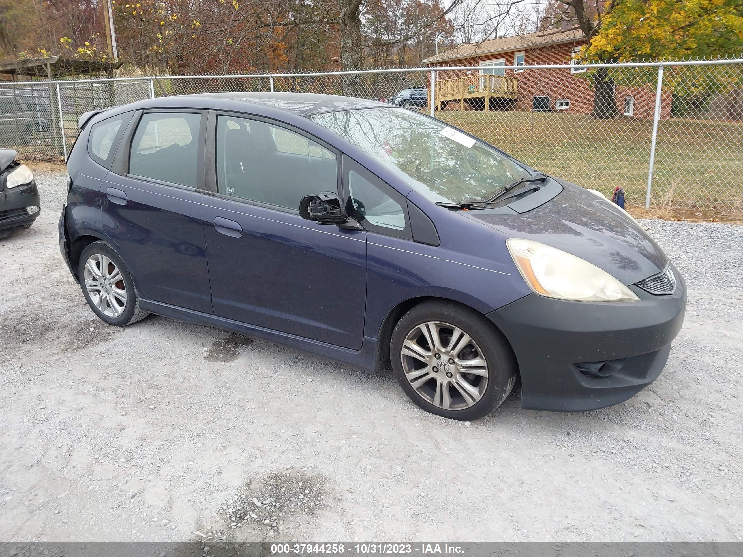 HONDA FIT 2009 jhmge884x9s073429