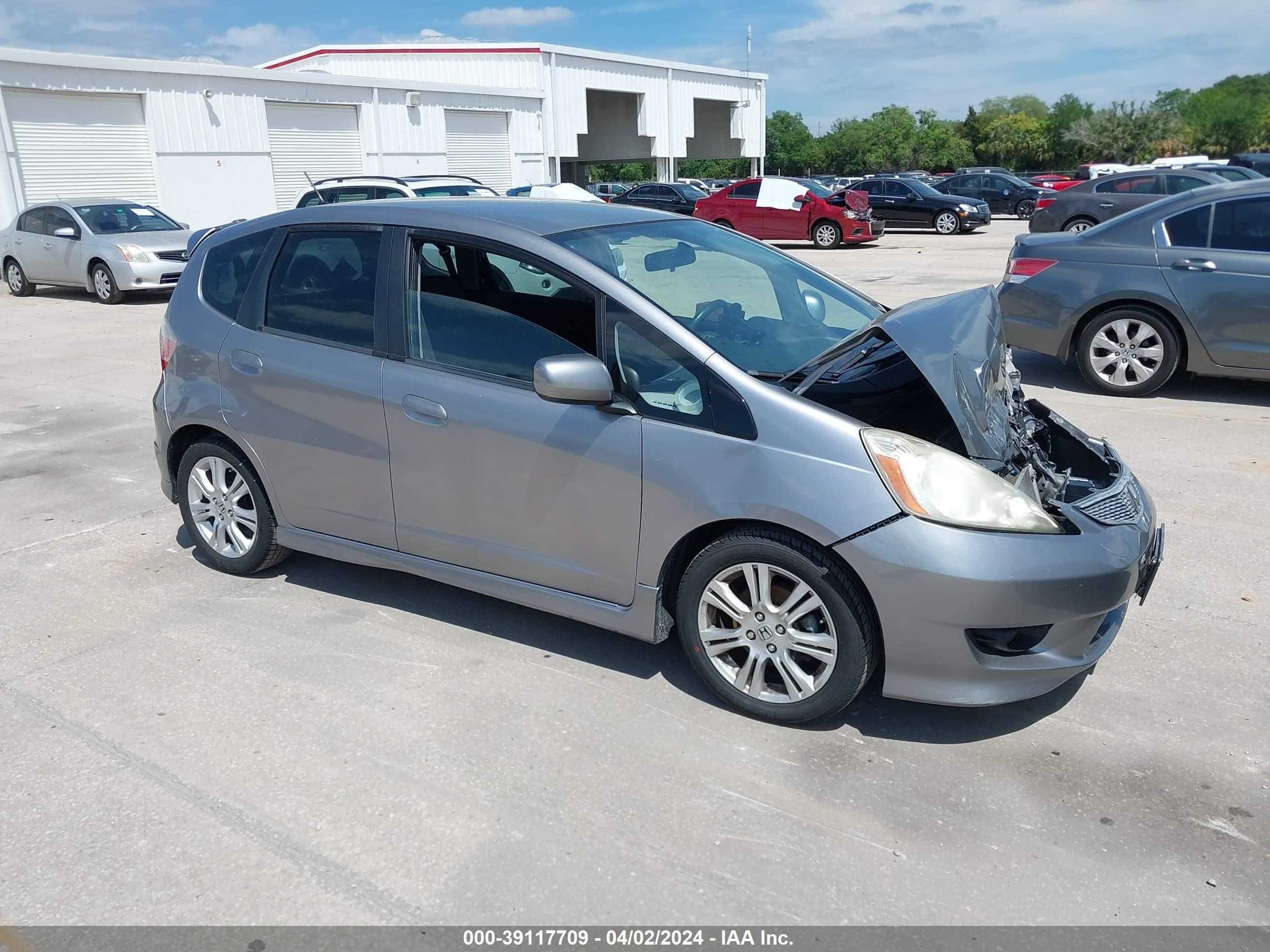 HONDA FIT 2009 jhmge88629s063074