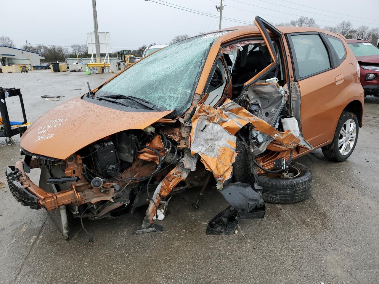 HONDA FIT 2009 jhmge88639s063858