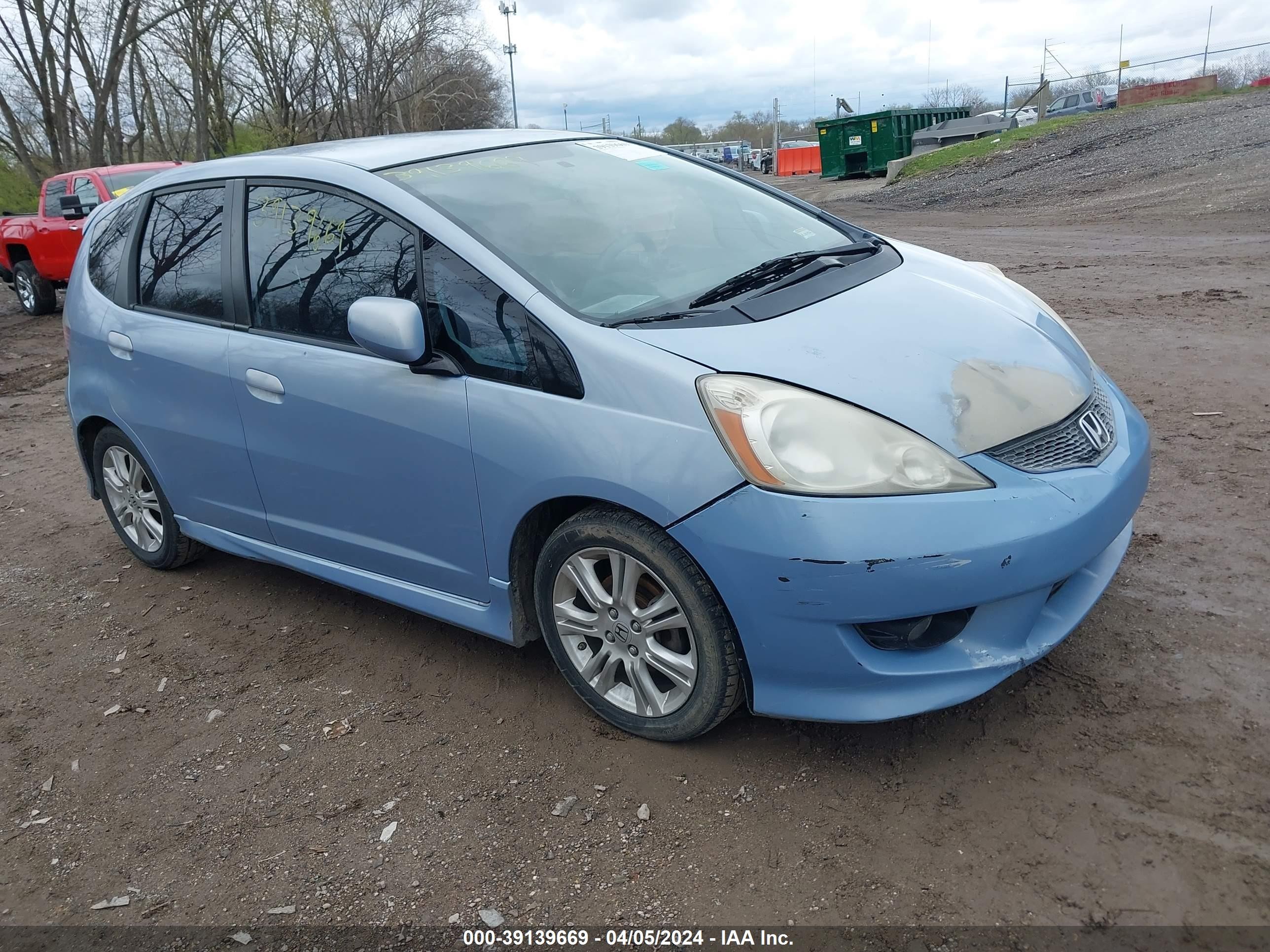 HONDA FIT 2009 jhmge88649s042484