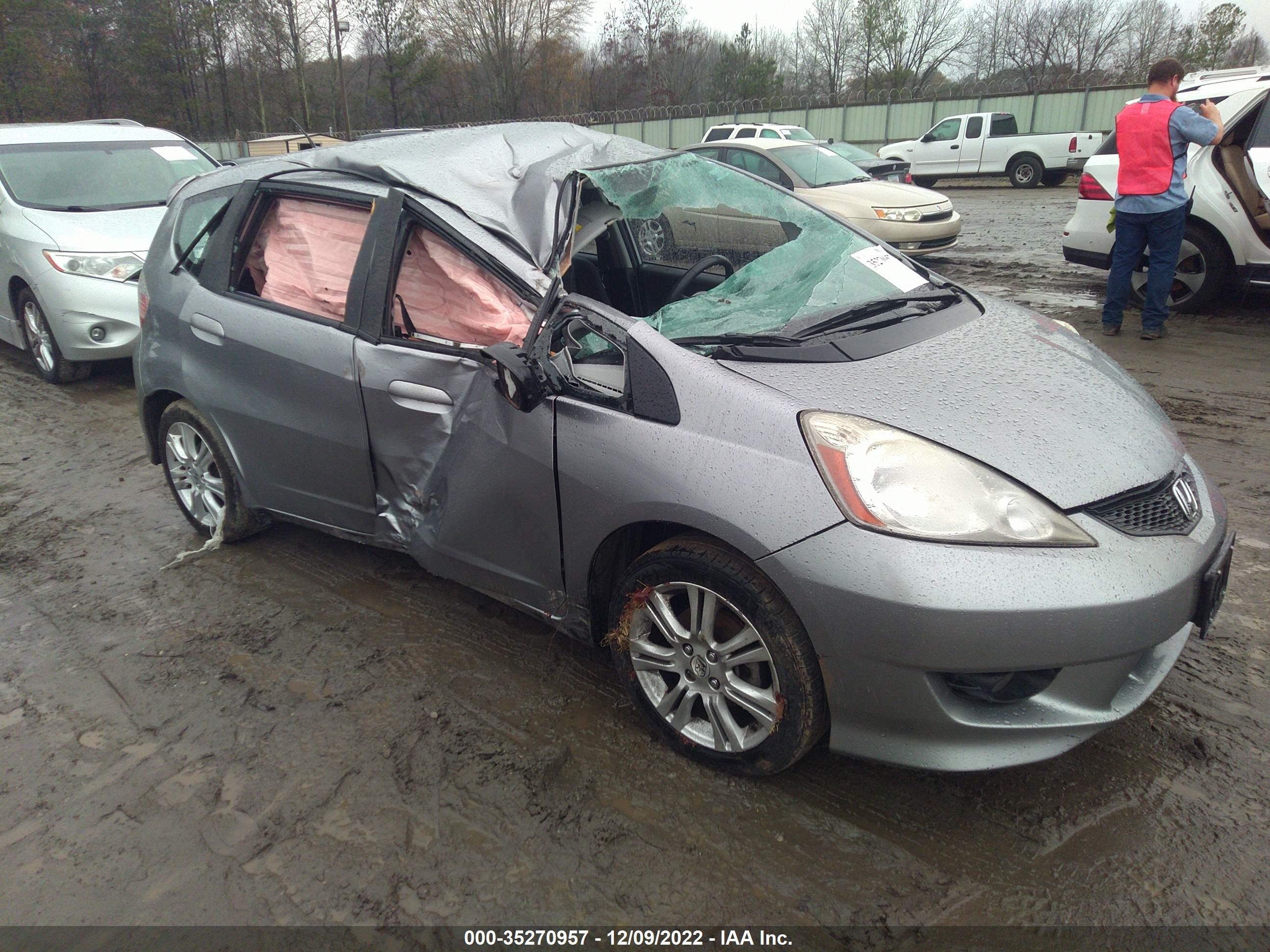 HONDA FIT 2009 jhmge88659s012507