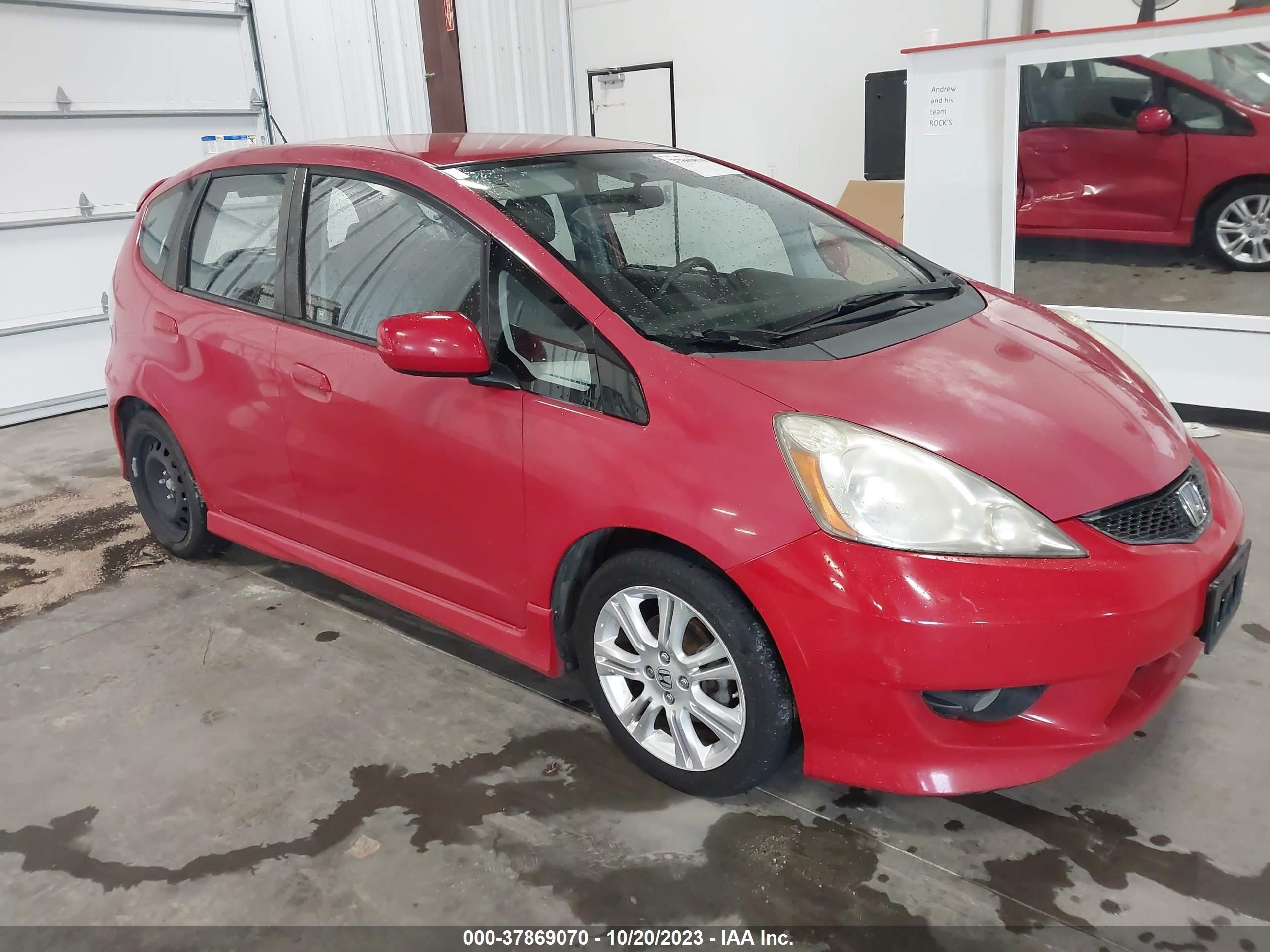 HONDA FIT 2009 jhmge88669s000754