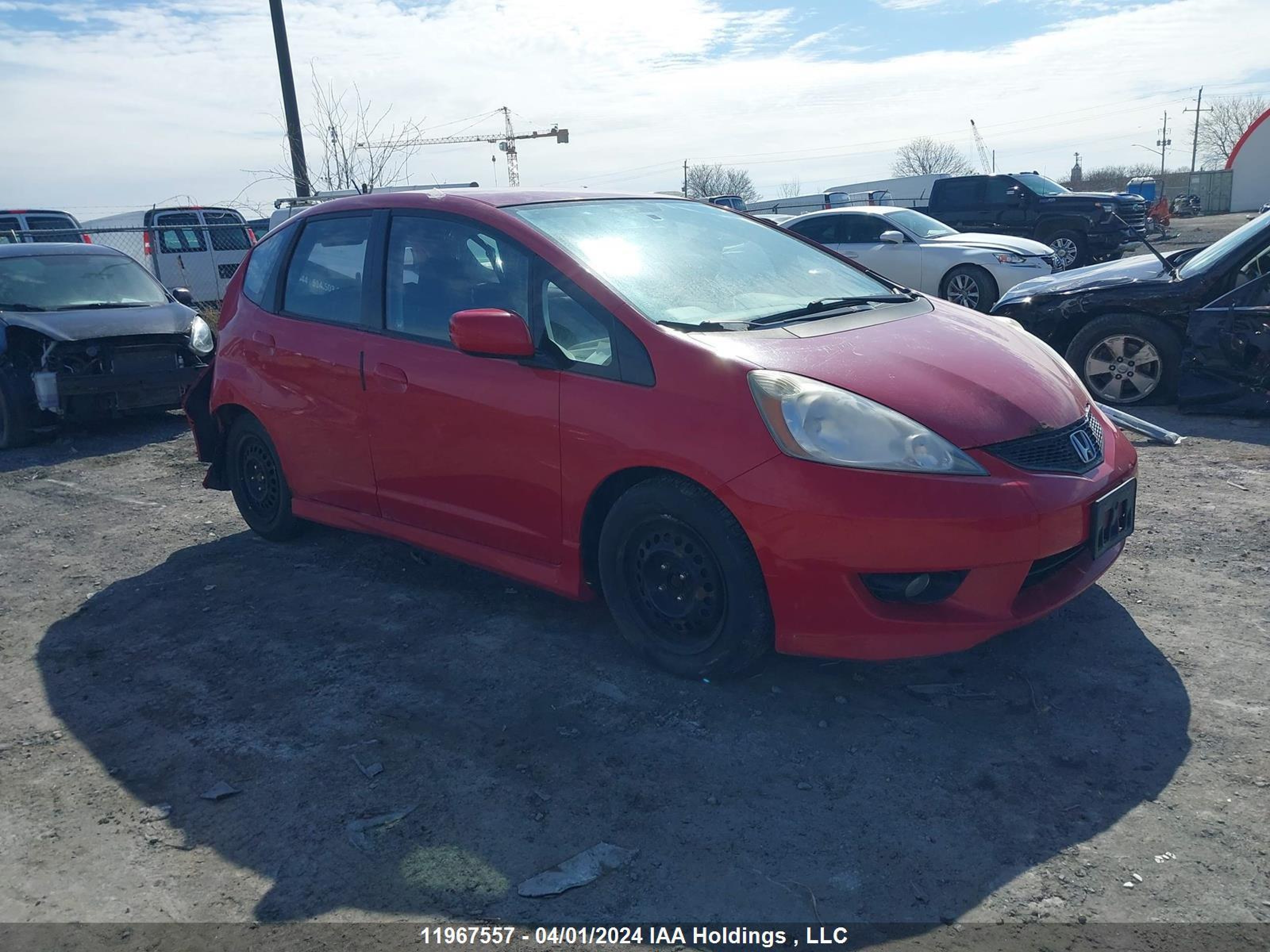 HONDA FIT 2009 jhmge88839s800929