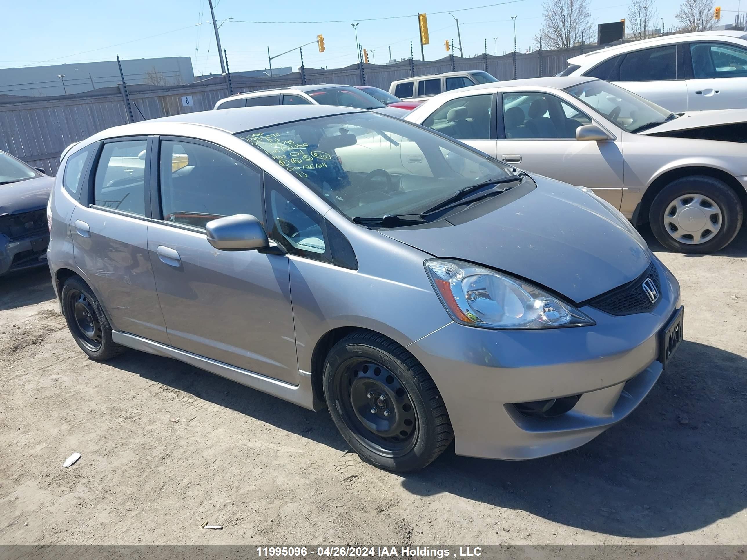 HONDA FIT 2009 jhmge88879s803798