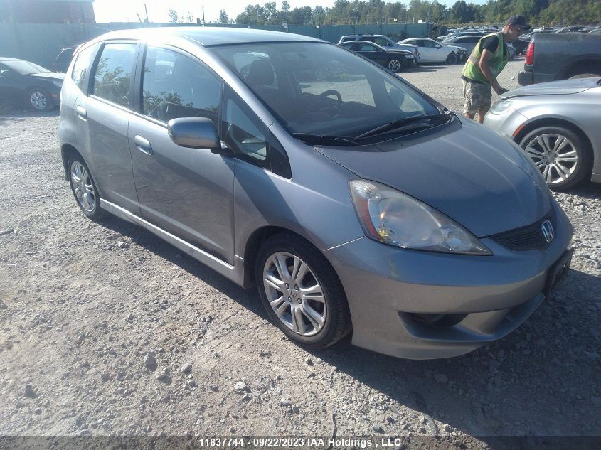 HONDA FIT 2009 jhmge88879s805910