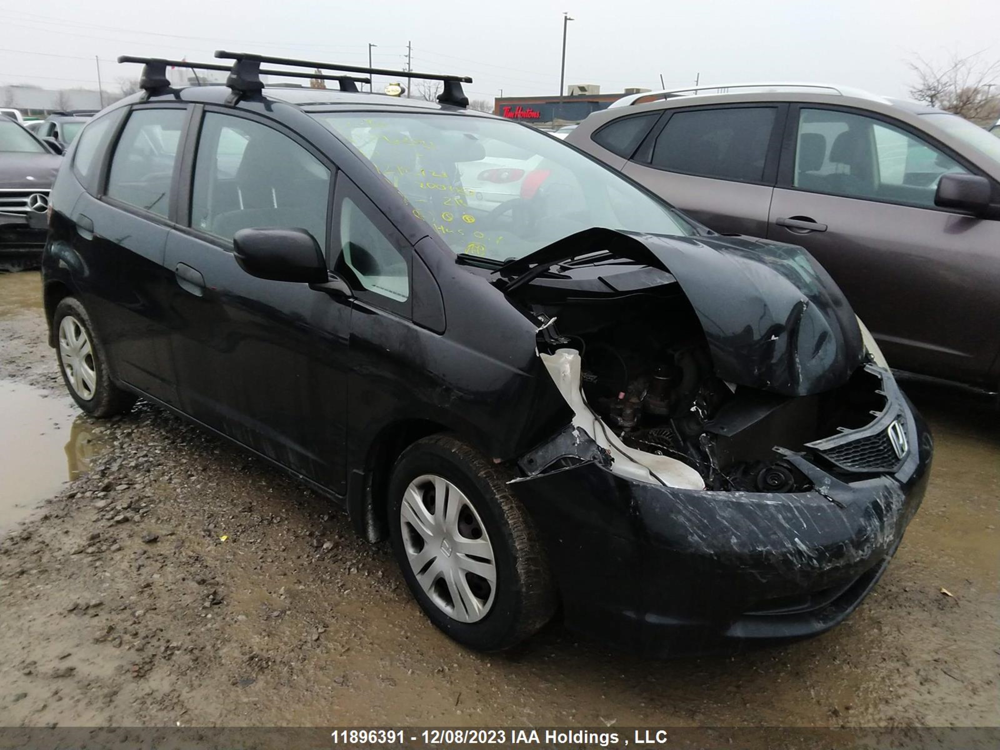 HONDA FIT 2010 jhmge8g20as800985