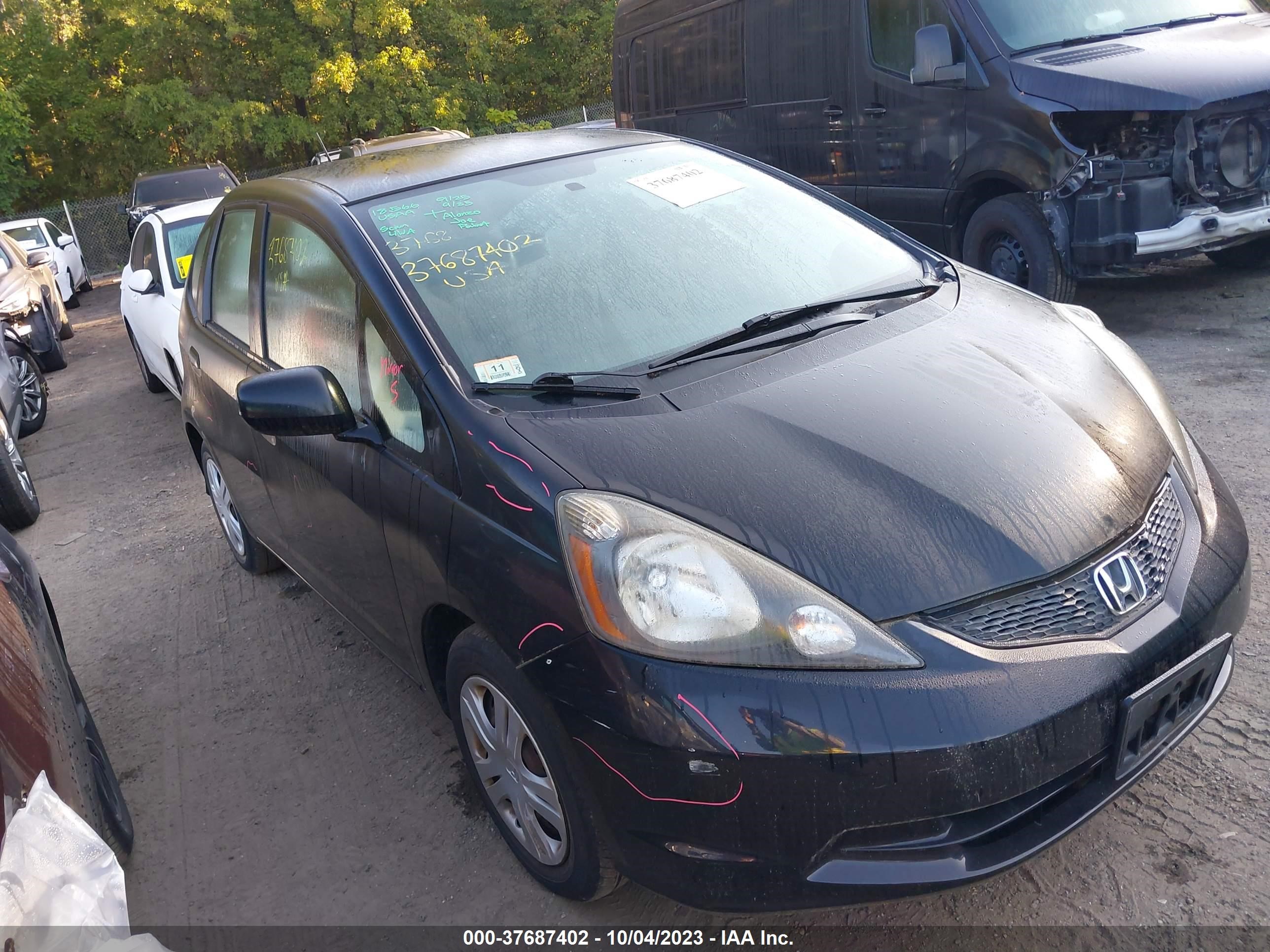 HONDA FIT 2010 jhmge8g25ac034004