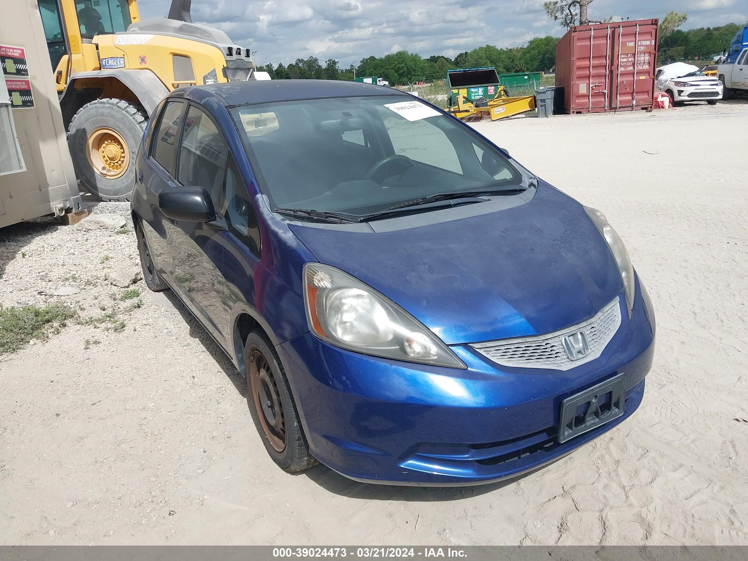 HONDA FIT 2010 jhmge8g29as022914